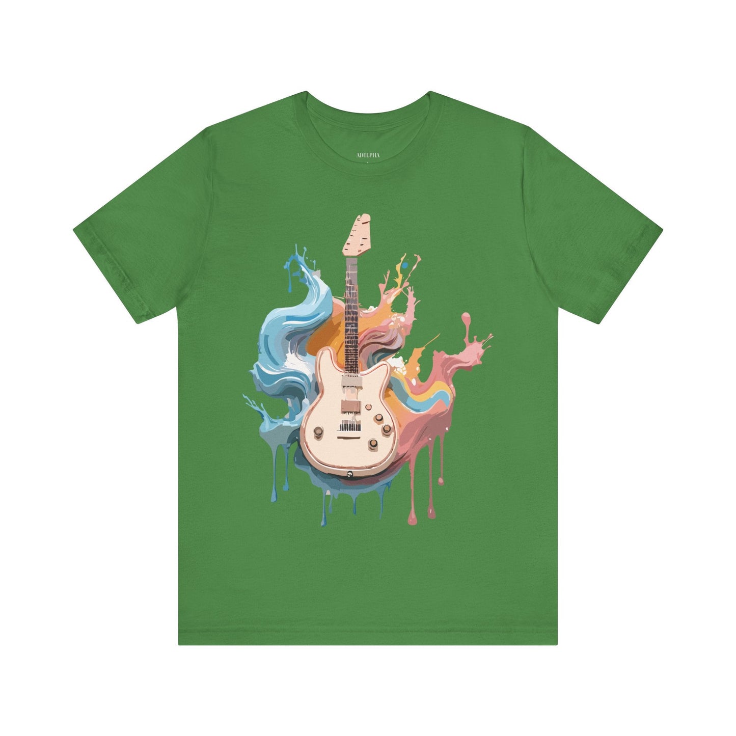 Adelpha Music Graphic T Shirt Unisex Short Sleeve Vintage Inspired Art Tee For Everyday Casual Wear