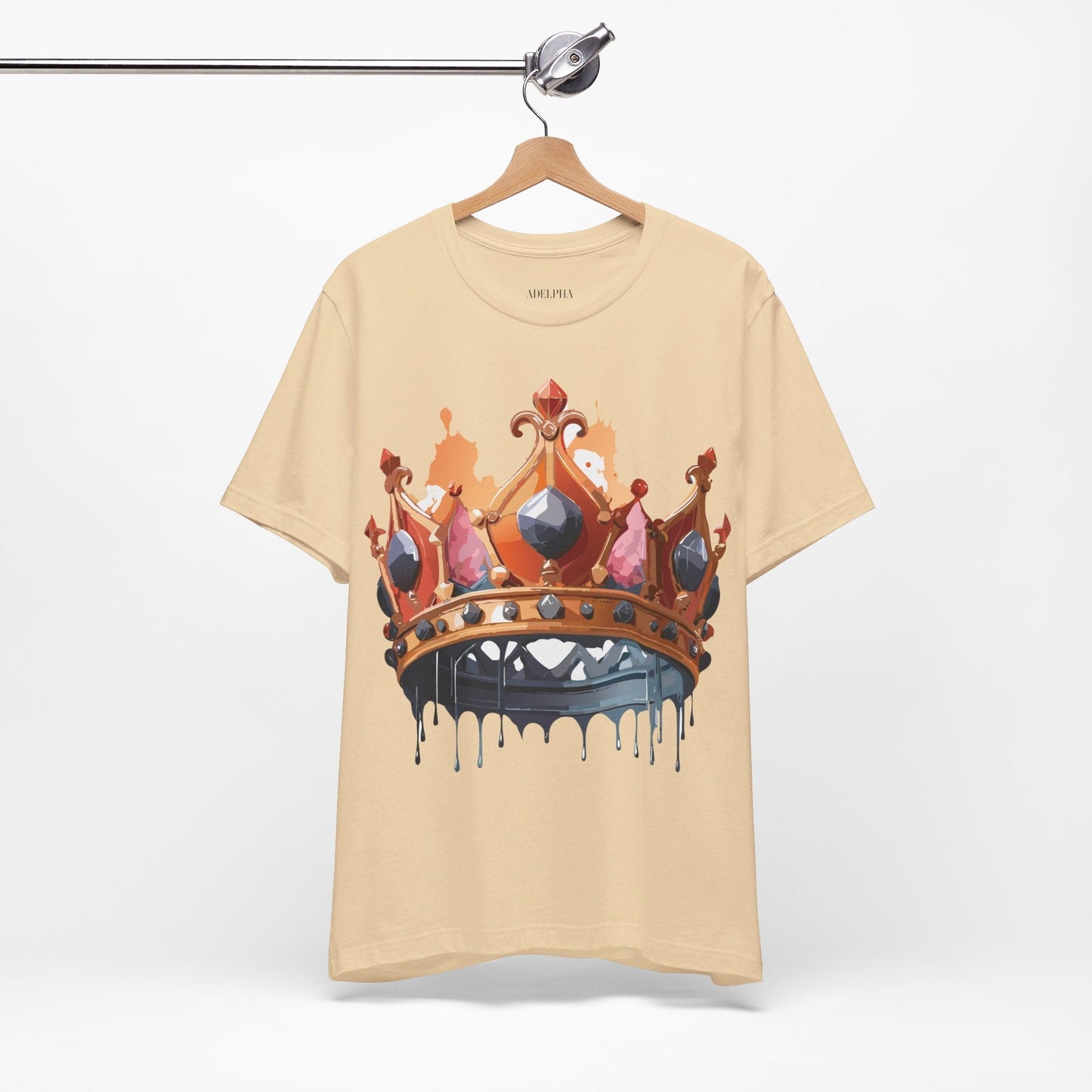 Crown Graphic Unisex 100 Cotton Vintage Artwork Tee 10