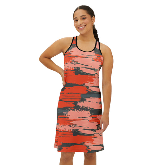 Summer Dress with Abstract prints