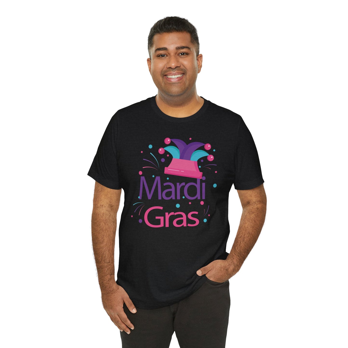 Unisex Cotton Tee Shirt for Mardi Gras