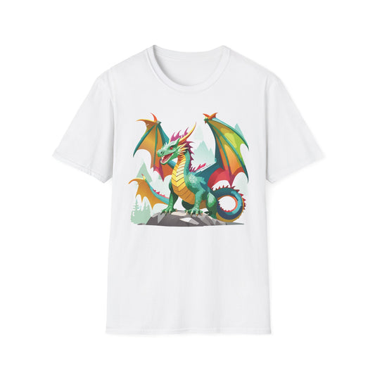 Dragon Graphic Tee Gildan Unisex 100 Cotton Tee Shirt with Animals m24