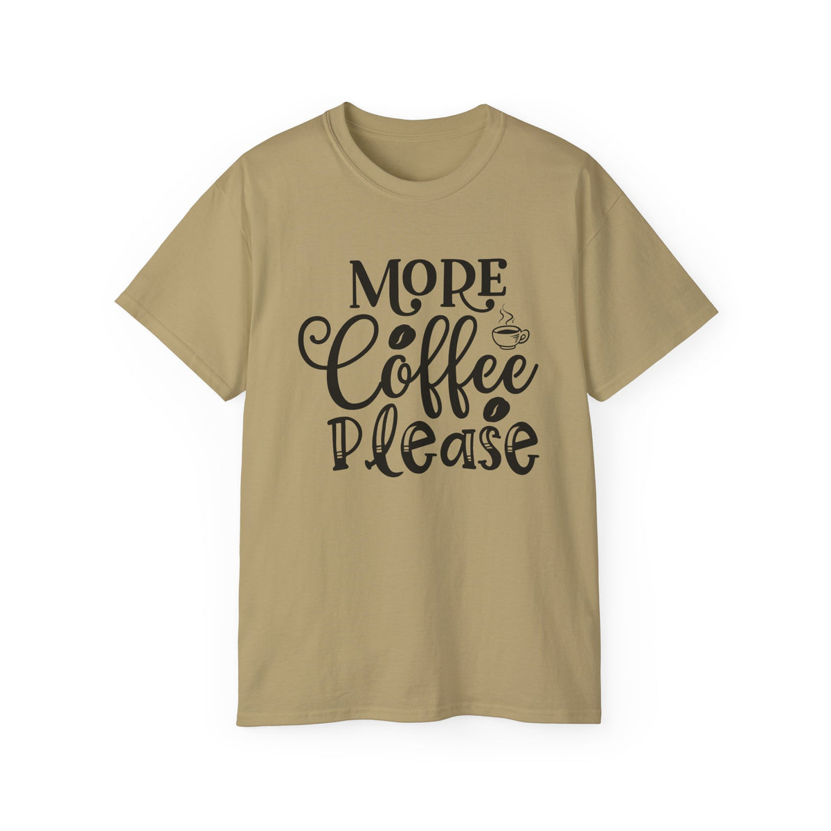 More Coffee Please Tee | Coffee Quote Shirt, Barista Morning Tee