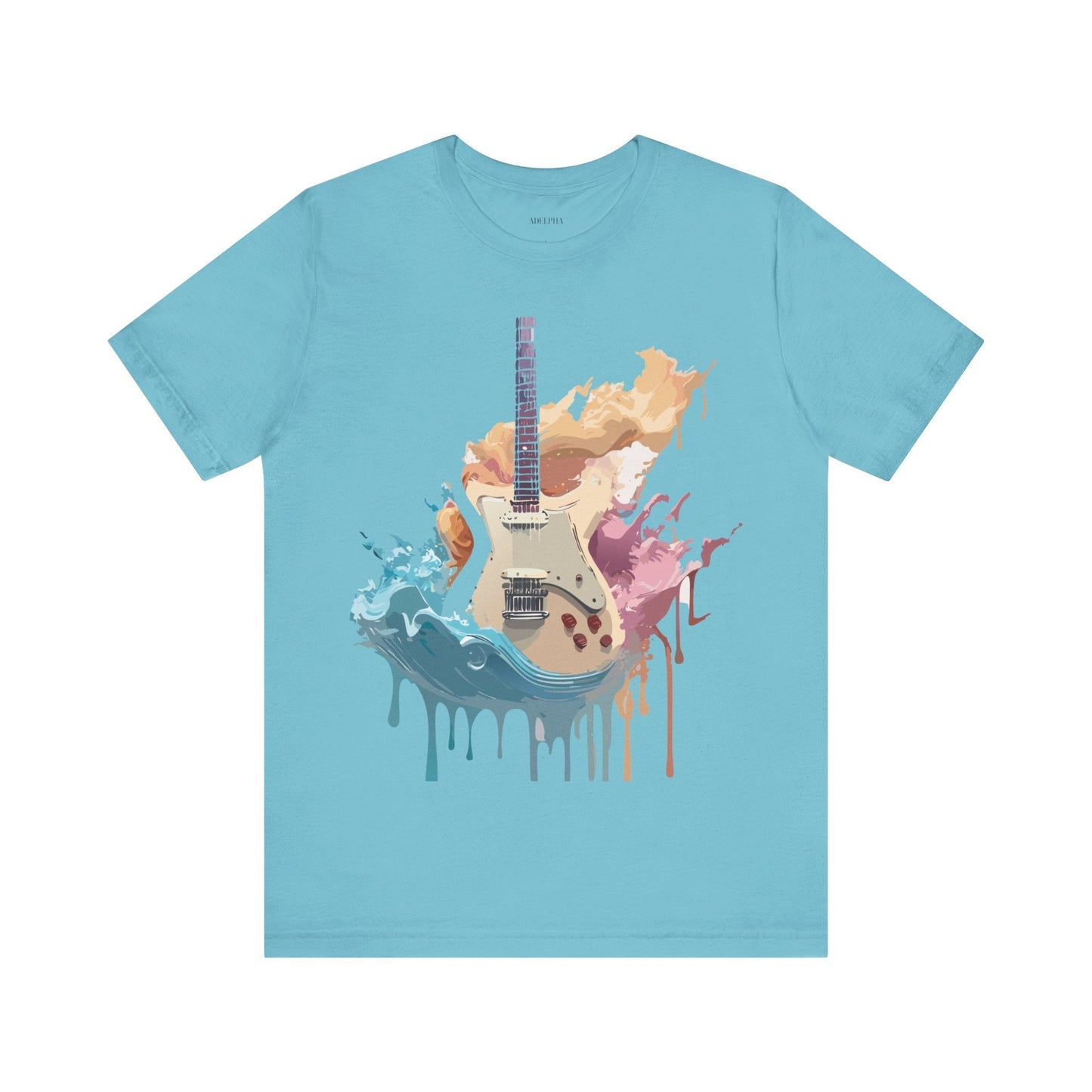 Adelpha Graphic Music T Shirt Unisex Vintage Inspired Art Tee With Original Artwork