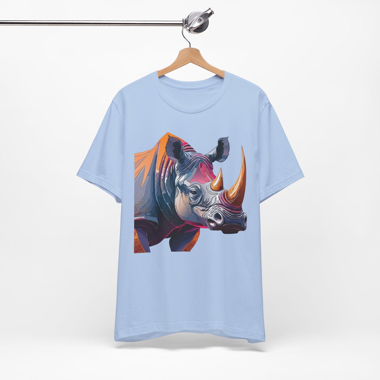 Unisex Animal Print Tee Shirt Featuring Wild Animals Art Design For Everyday Wear