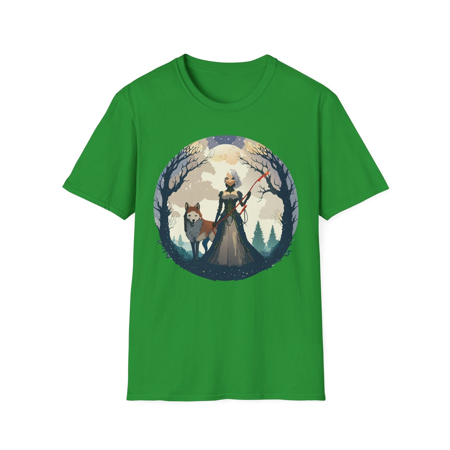Womens Graphic T Shirts Ladies Art Design Tee Unisex Softstyle Cotton Tee Everyday Comfort