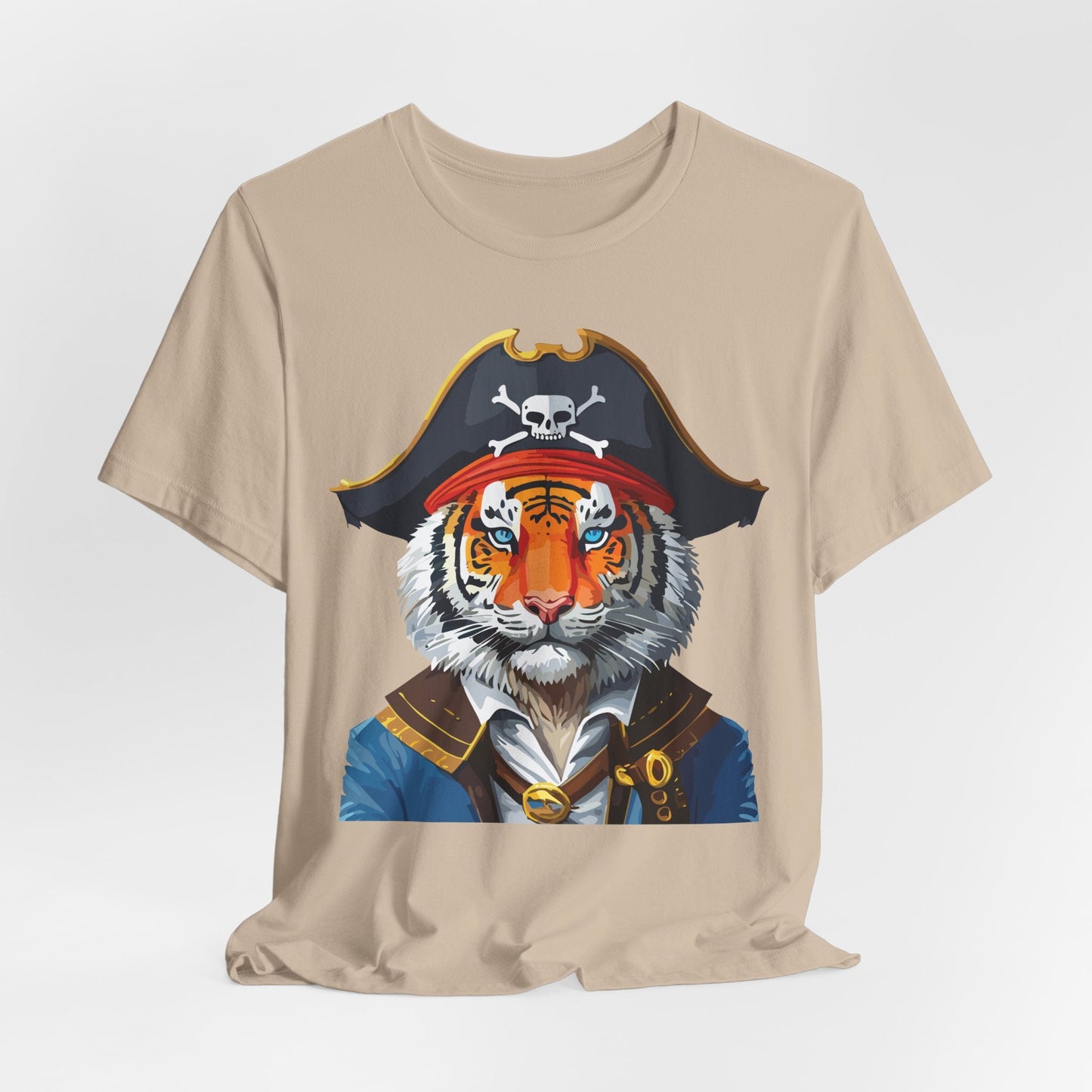 Unisex Animal Tee Shirt With Art Design Wild Animals Shirt Gildan Softstyle 64000