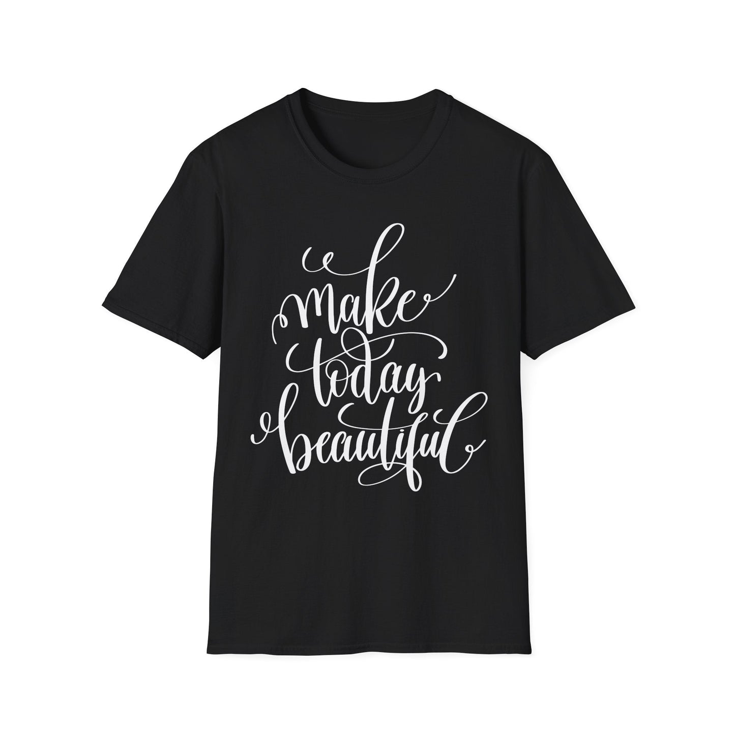 Positive Slogan T Shirt Unisex Softstyle Gildan 64000 With Positive Words And Good Quotes Art Tee