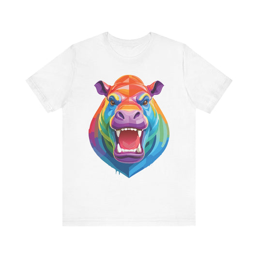 Unisex Animal Shirt with Animals Graphic Tee Art Design Wild Animals Shirt Tee for Everyone