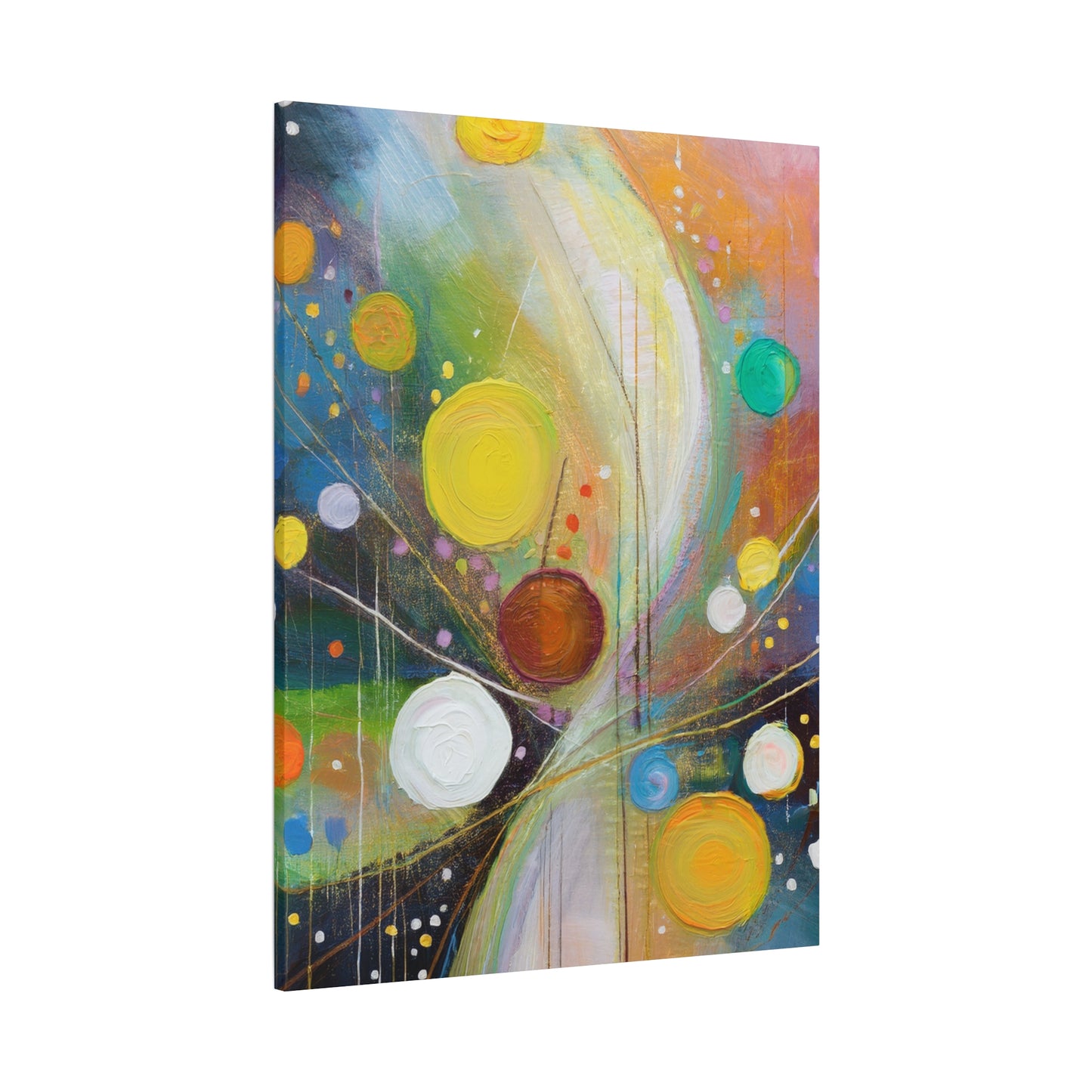 Abstract Oil Painting Print Canvas 20x24,20x30,24x30 24x32,24x36,30x40 32x48,36x48,40x60 Pine-Wood Inner Frame ABS-115