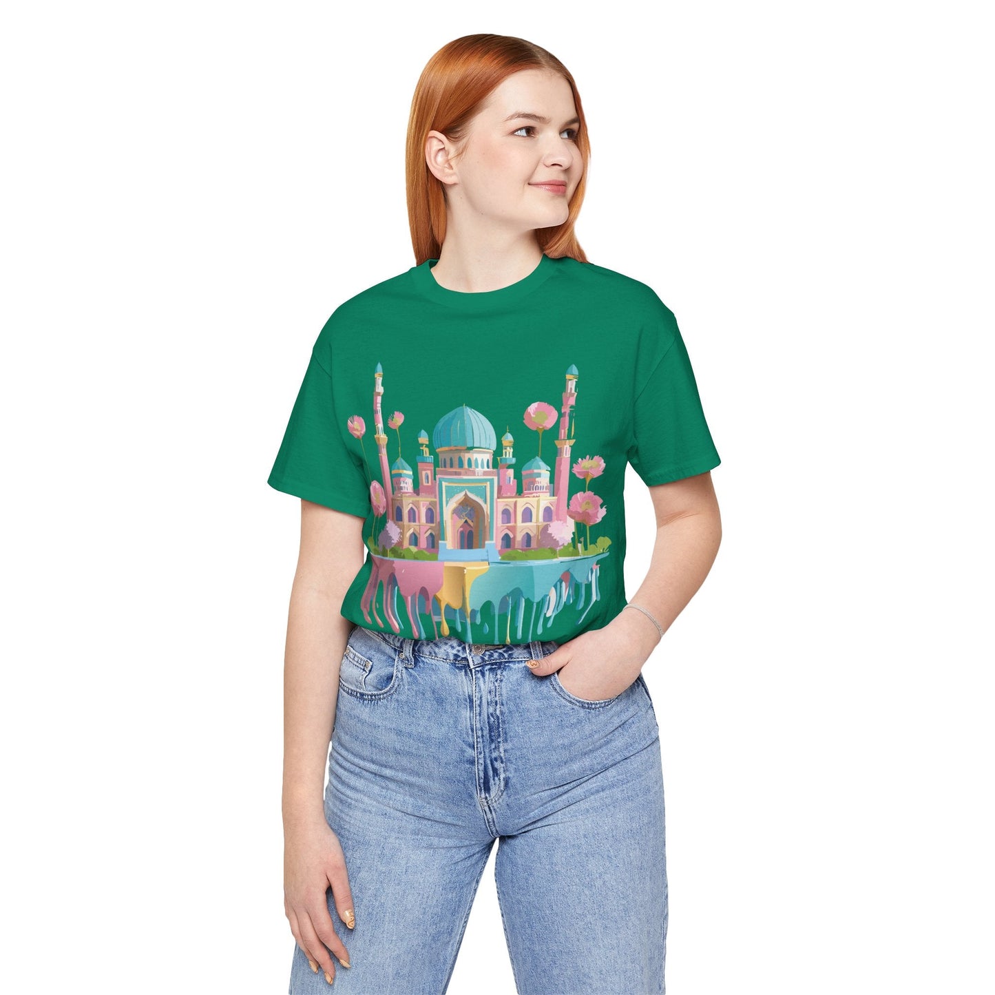 Adelpha Unisex Graphic Tee Vintage Inspired Artwork Tashkent Tourist Shirt Travel Style