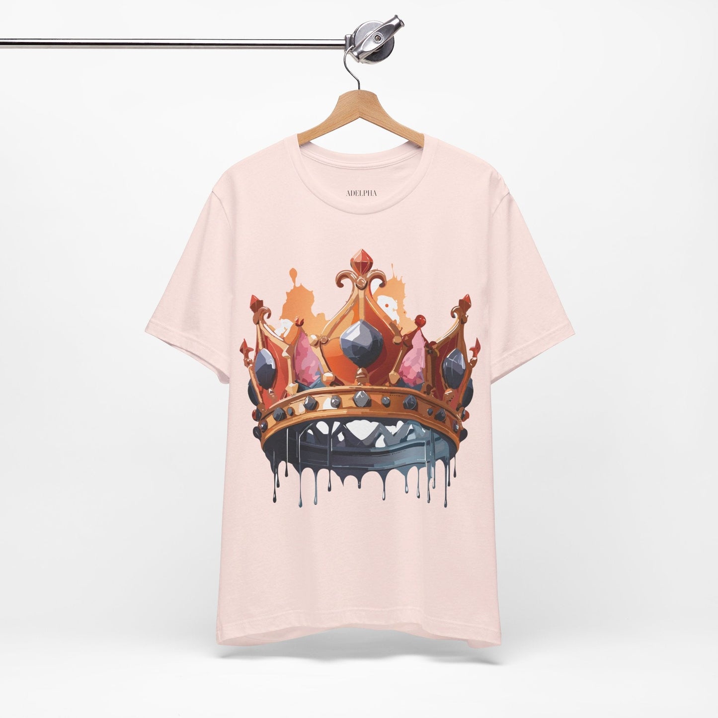 Crown Graphic Unisex 100 Cotton Vintage Artwork Tee 10