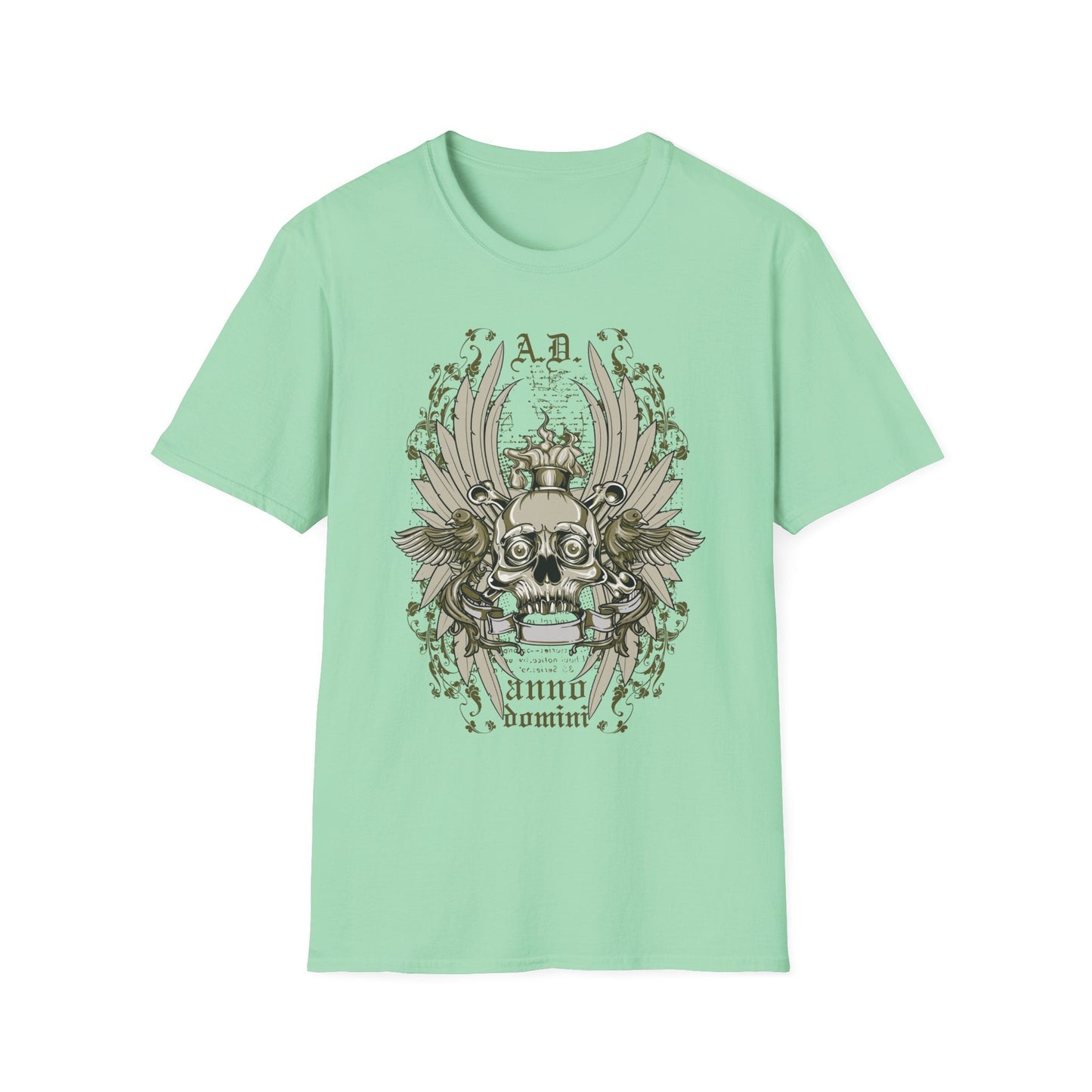 Unisex Art Design T Shirt With Graphic Artwork Softstyle Gildan 64000 Tee Premium Cotton