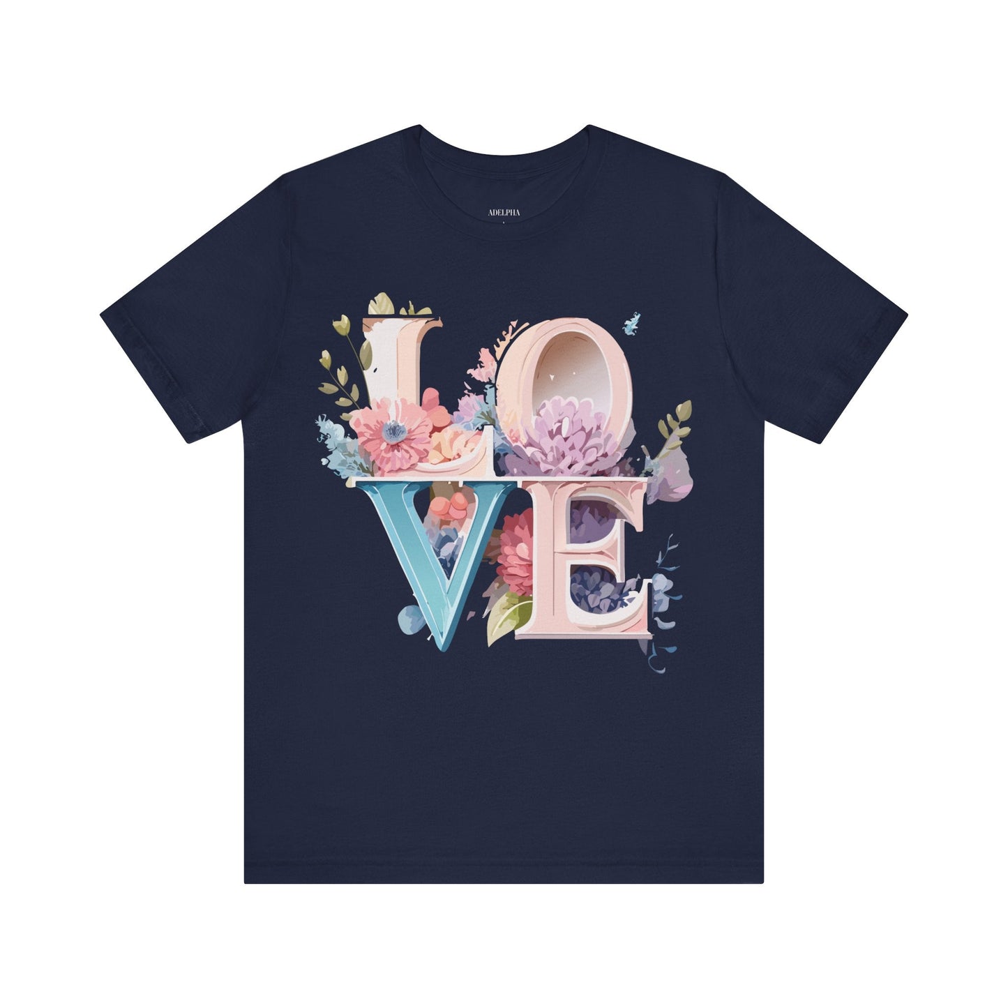 Valentine Graphic Tee Unisex Short Sleeve Premium Art Design By Adelpha Vintage Illustration