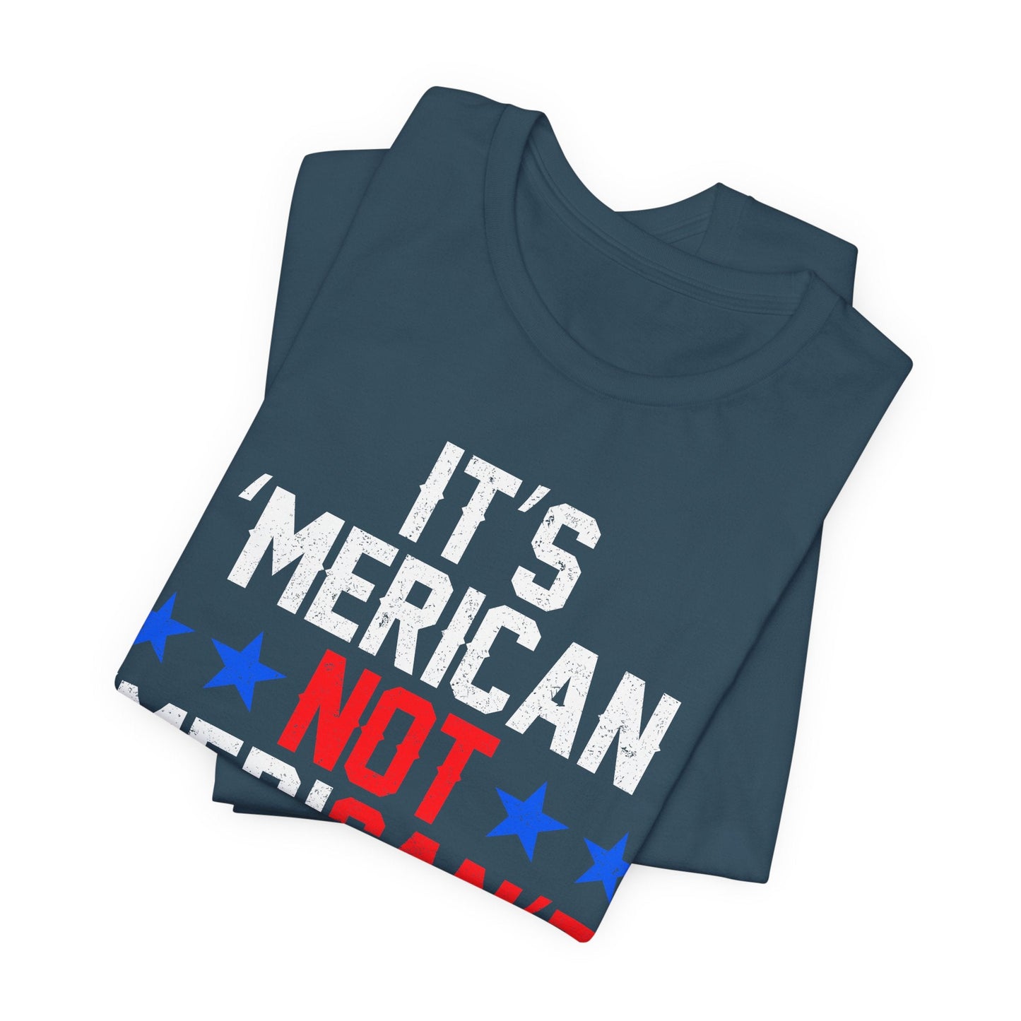 Patriotic USA Stars Graphic Unisex Cotton T-Shirt a5
