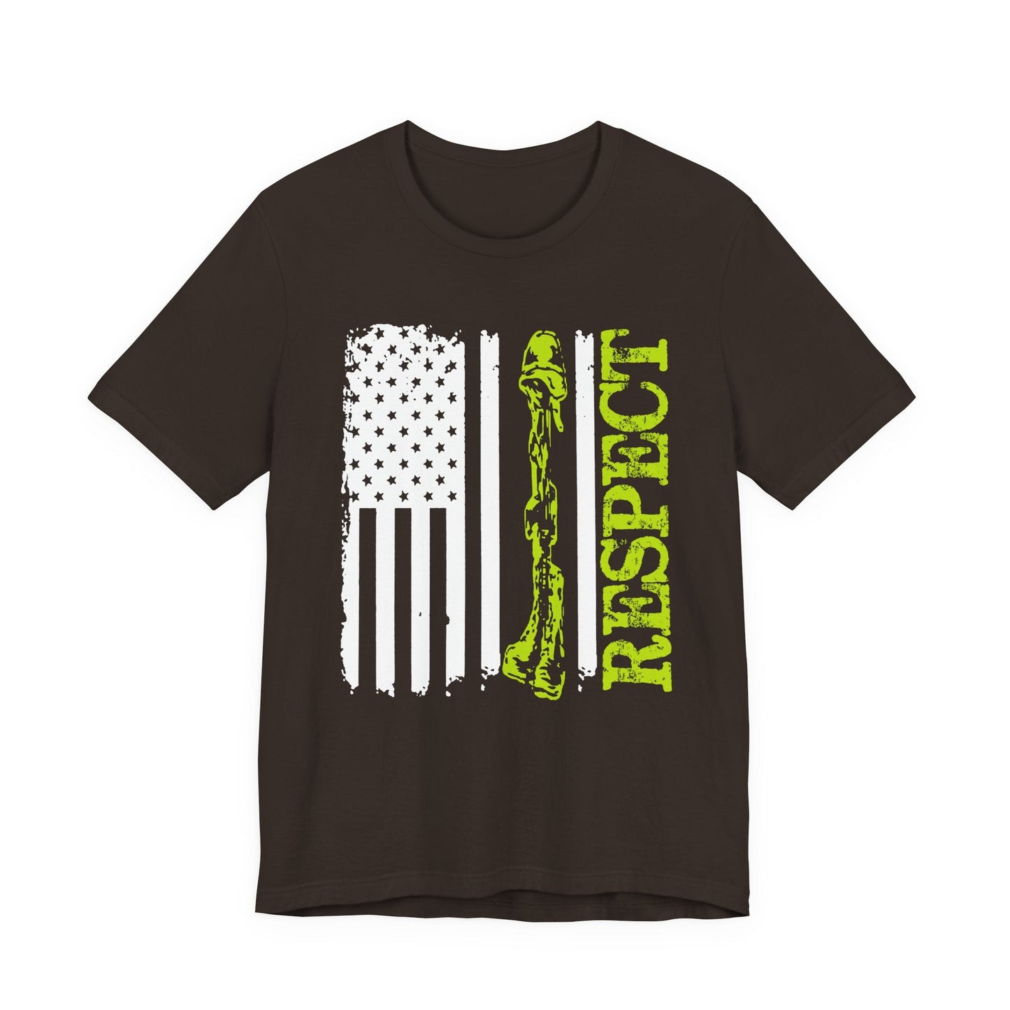 Army Veteran Patriotic Graphic Design Unisex Cotton T-Shirt v57