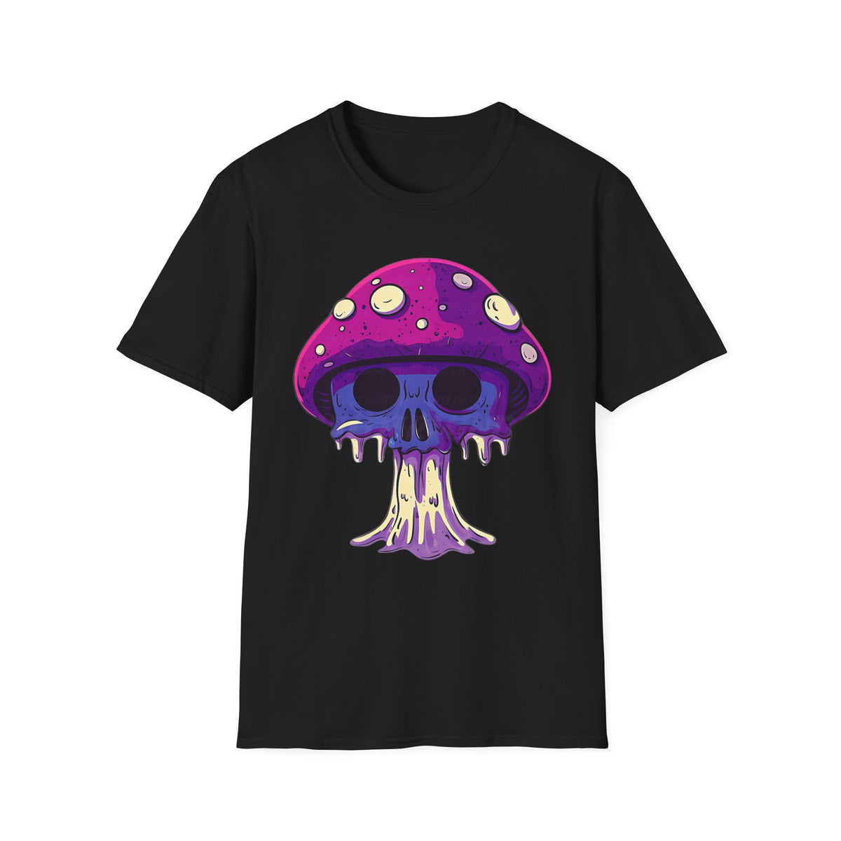 Funny Mashroom Graphic Tee Gildan Unisex 100 Cotton Tee Shirt h20