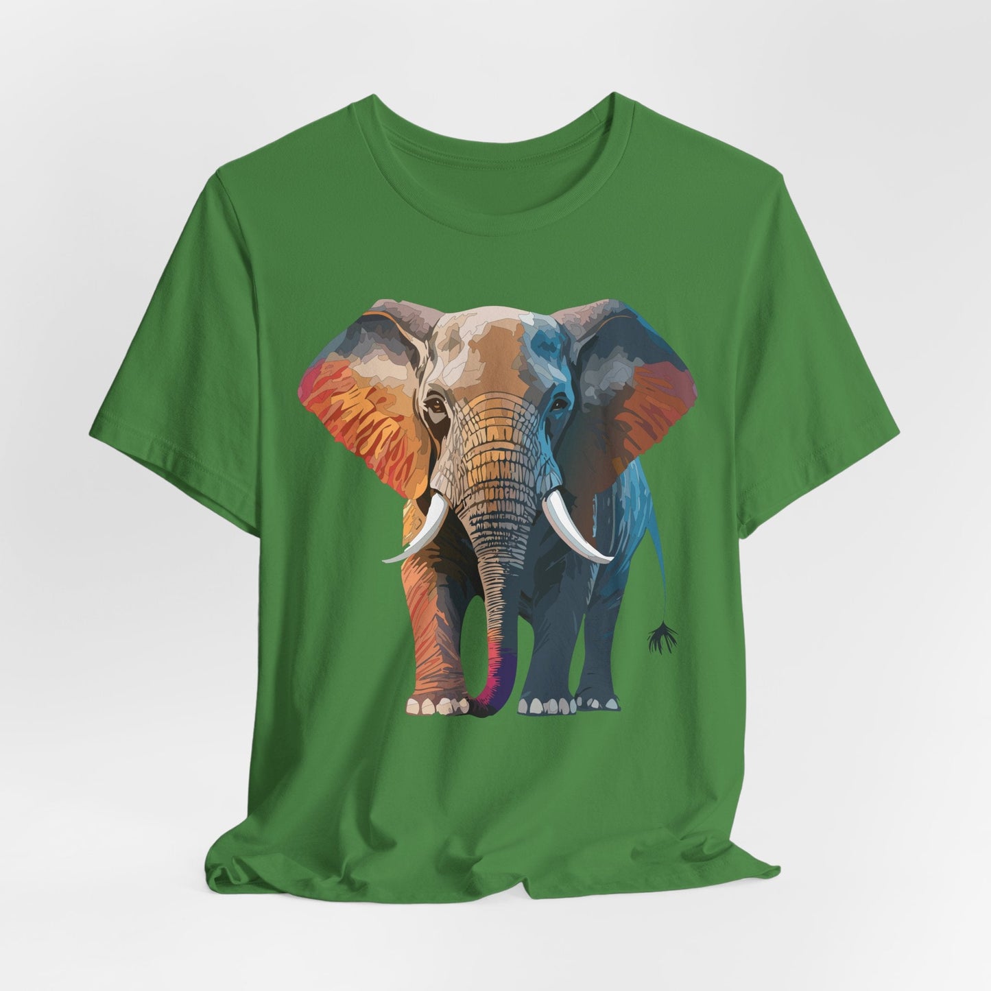 Unisex Animal Shirt With Animals Art Design Graphic Tee Short Sleeve Wild Animals