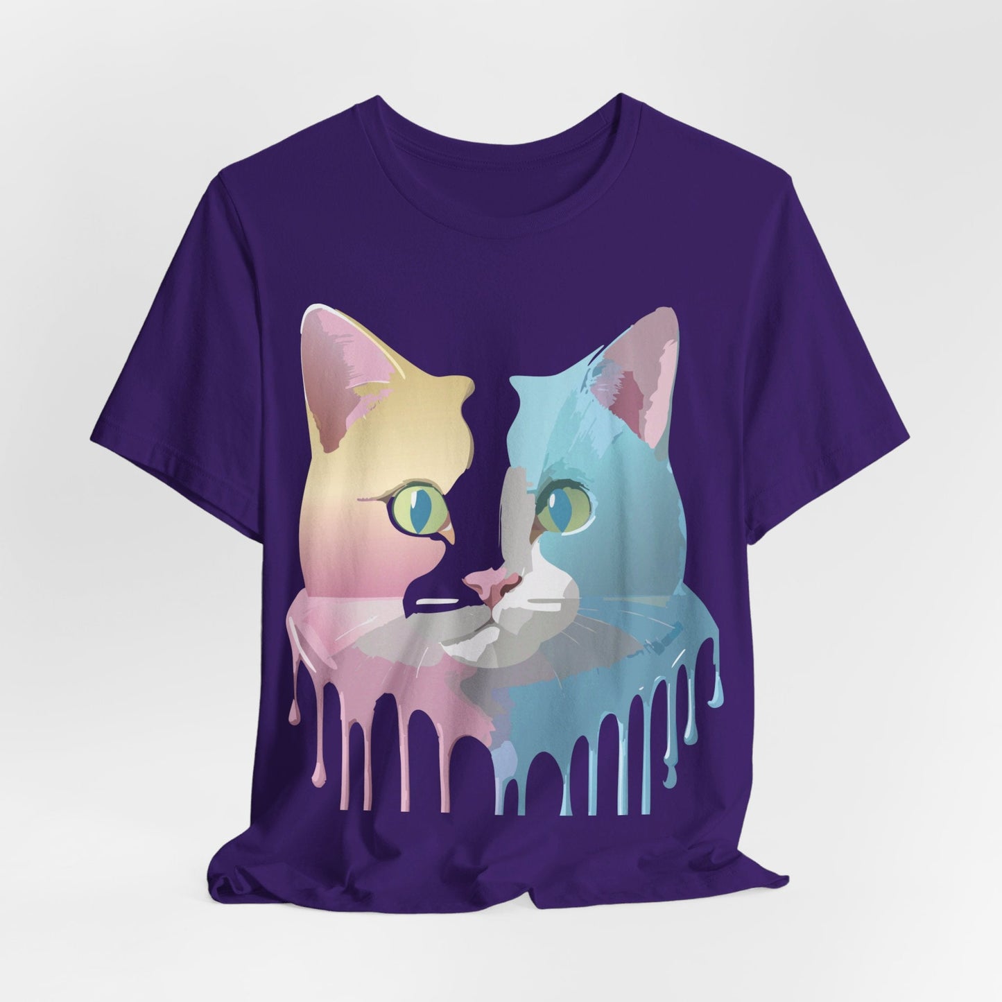 Cat Graphic Tee Unisex Vintage Inspired Shirt By Adelpha Limited Edition