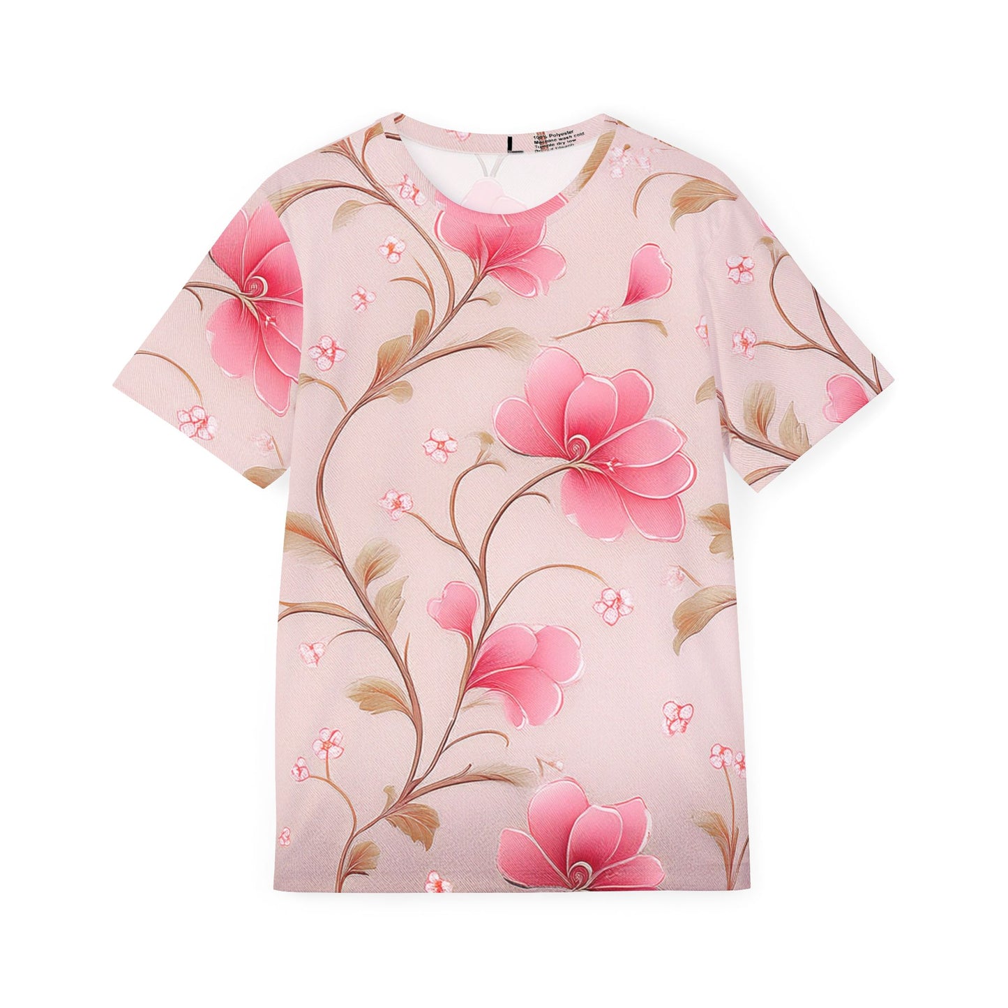 Unisex Floral Shirt, Floral Tee Shirt, Floral T-Shirt, T Shirt with Flowers 17