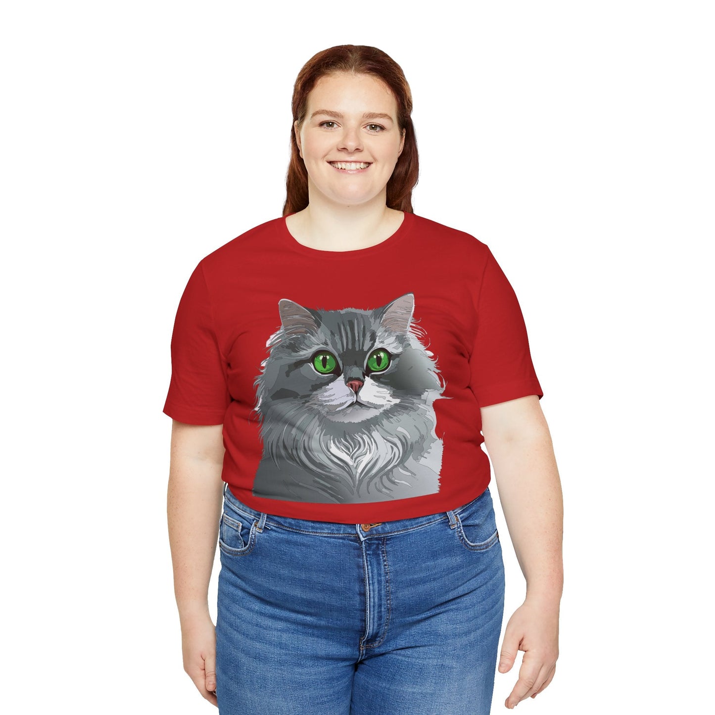 Unisex Animal Shirt With Art Design Animals Tee Short Sleeve Jersey Style Wild Animals Shirt