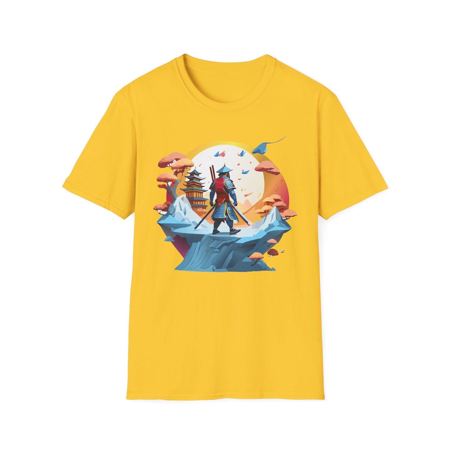Samurai Shirt Unisex T Shirt Softstyle 64000 Gildan Tee For Everyday Comfort Durable Breathable