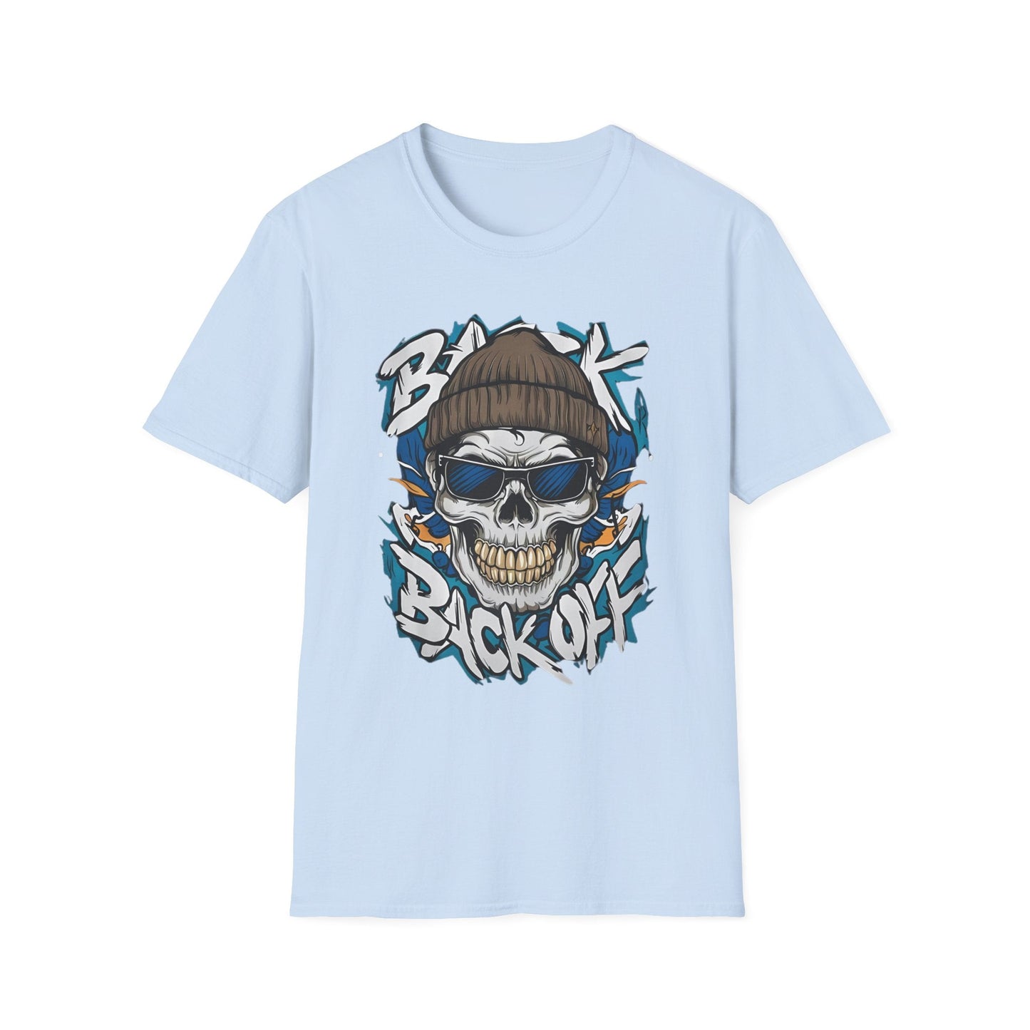 Gildan Softstyle Skull Tee Shirt Unisex Skeleton Design 100 Percent Cotton Graphic Tee