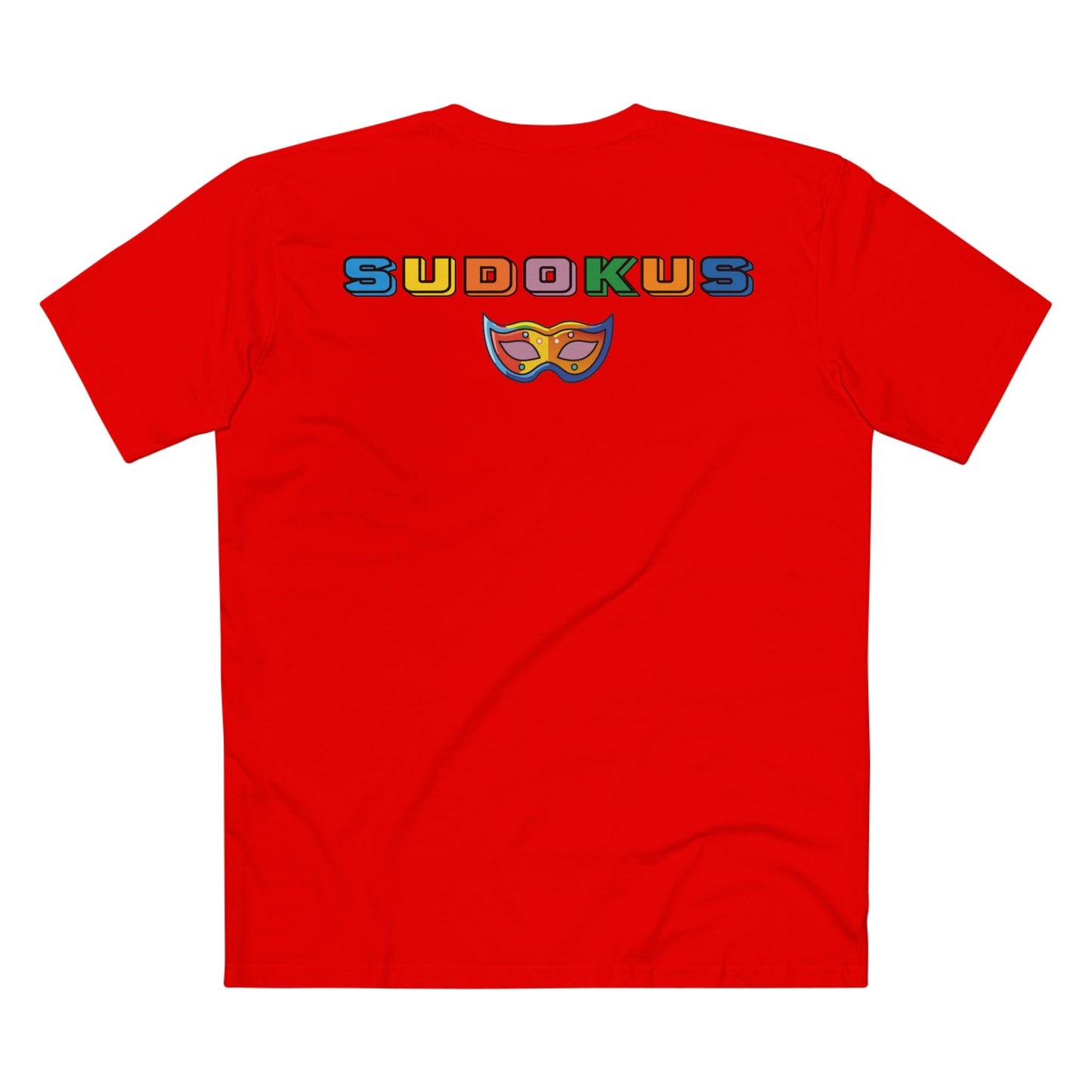 Mask Graphic Unisex 100 Cotton Staple Tee 19