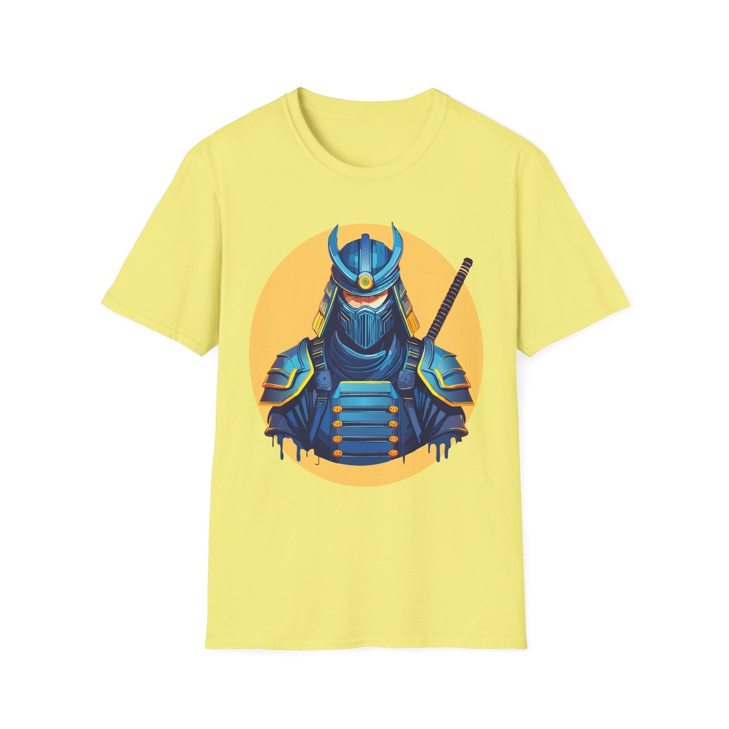 Samurai Shirt Unisex Softstyle T Shirt 100 Percent Ring Spun Cotton Tee For Everyday Comfort