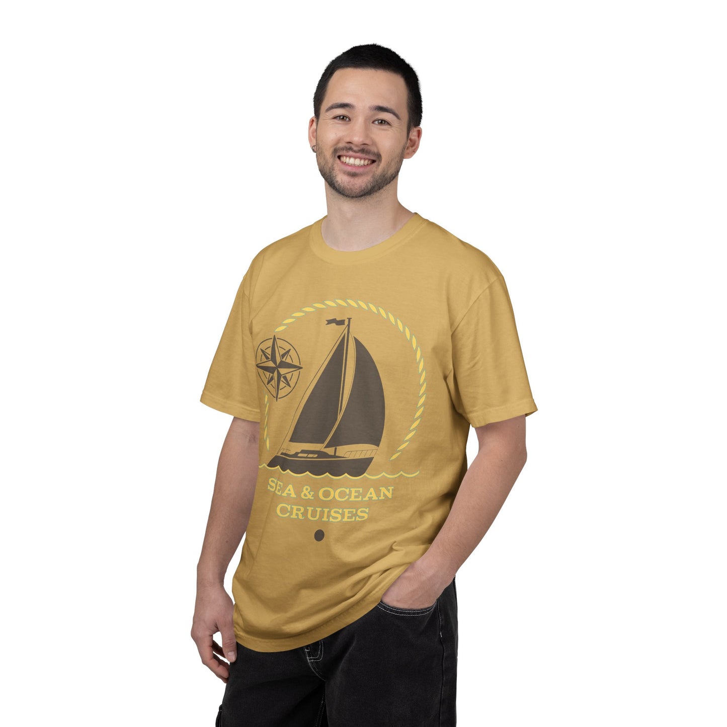 Camiseta unisex con diseño veraniego