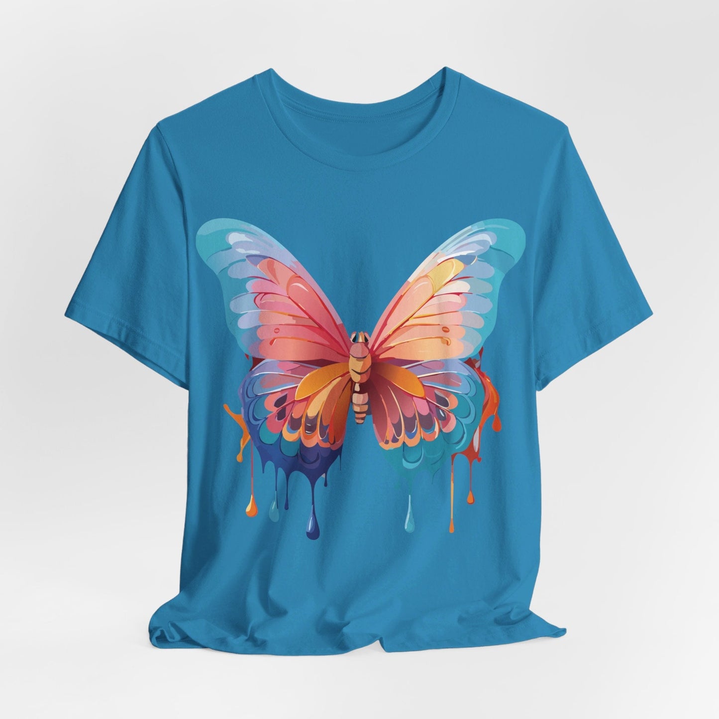 Butterfly Graphic Tee Adelpha Unisex Short Sleeve Design Tee