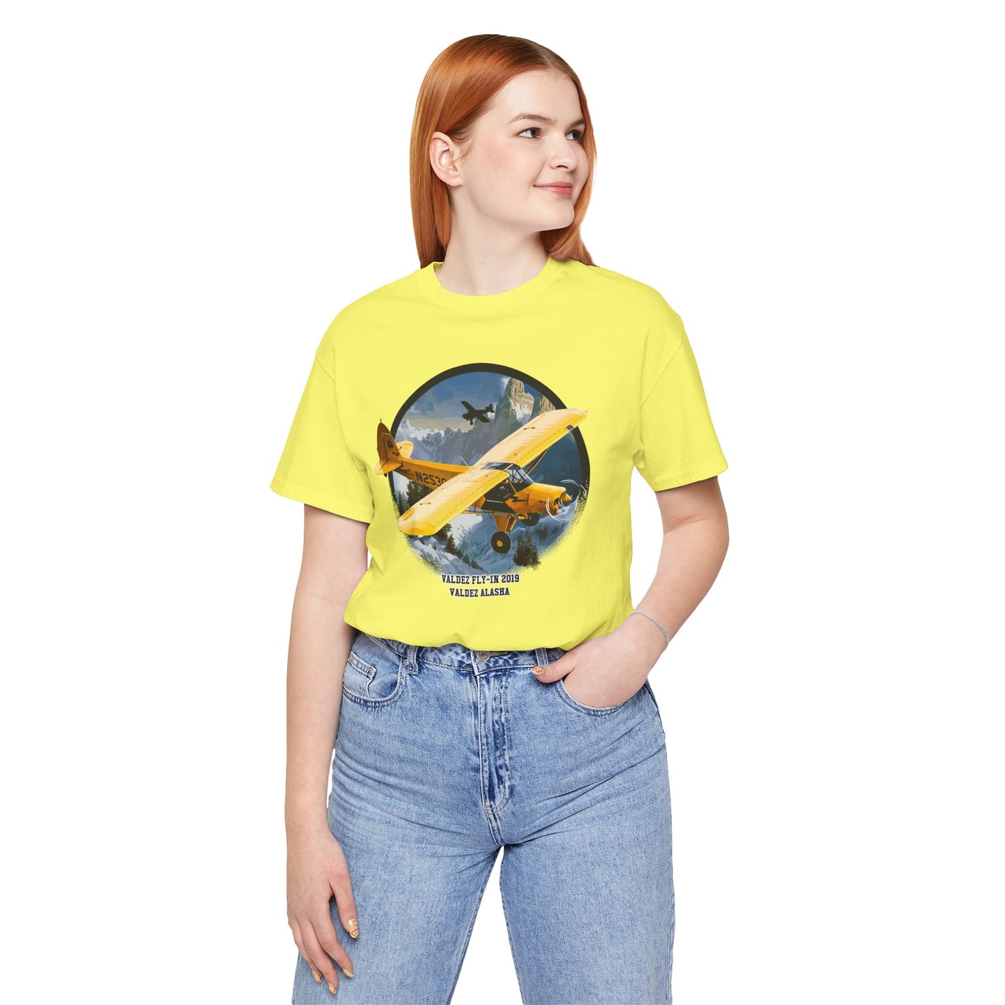 Retro Plane Graphic Design Tee, Plane Shirt, Vintage Tees, Art Design T-Shirt, Graphic Tee, Retro Art Shirts