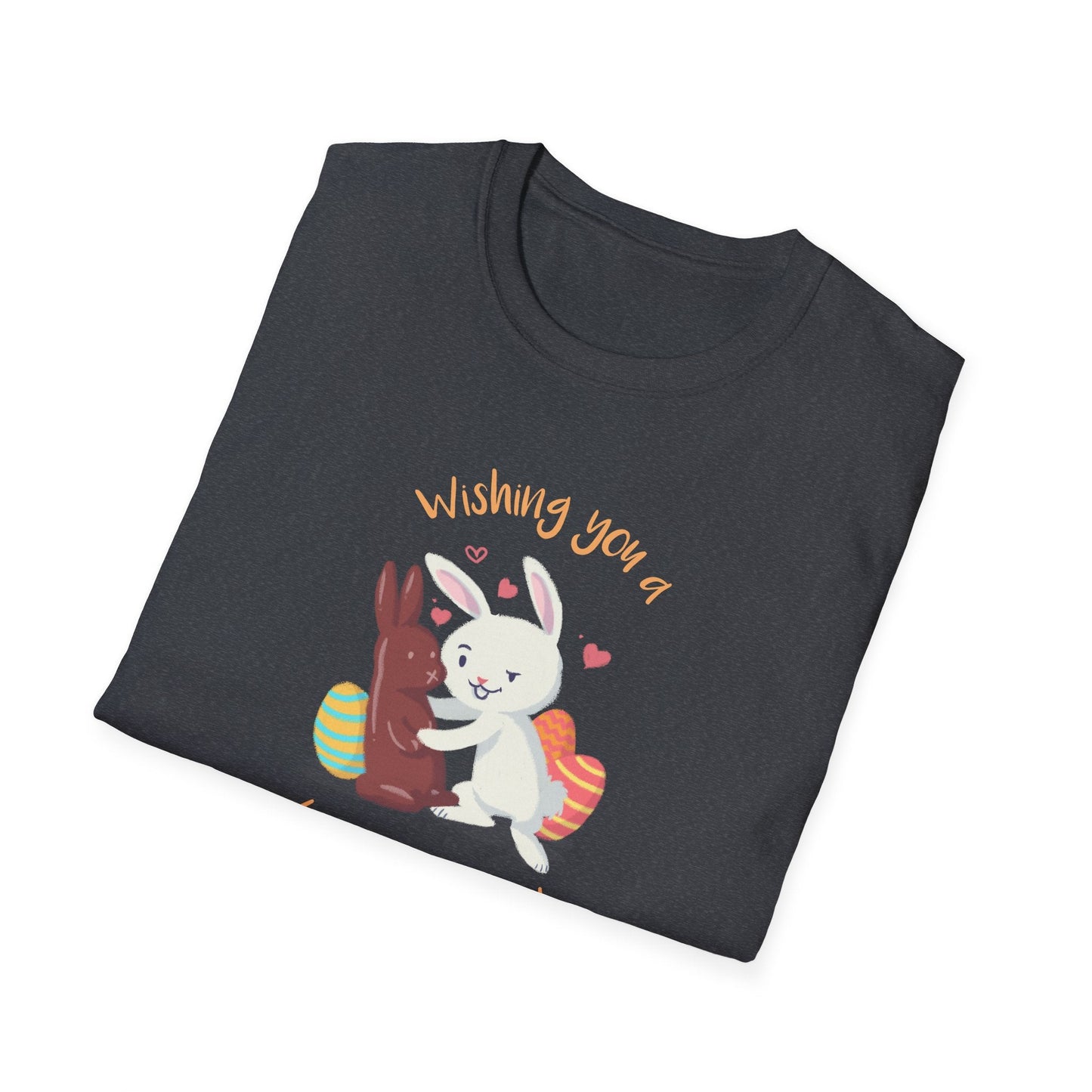 Easter Bunny T Shirt With Easter Signature And Prints Unisex Tee Design For All Occasions