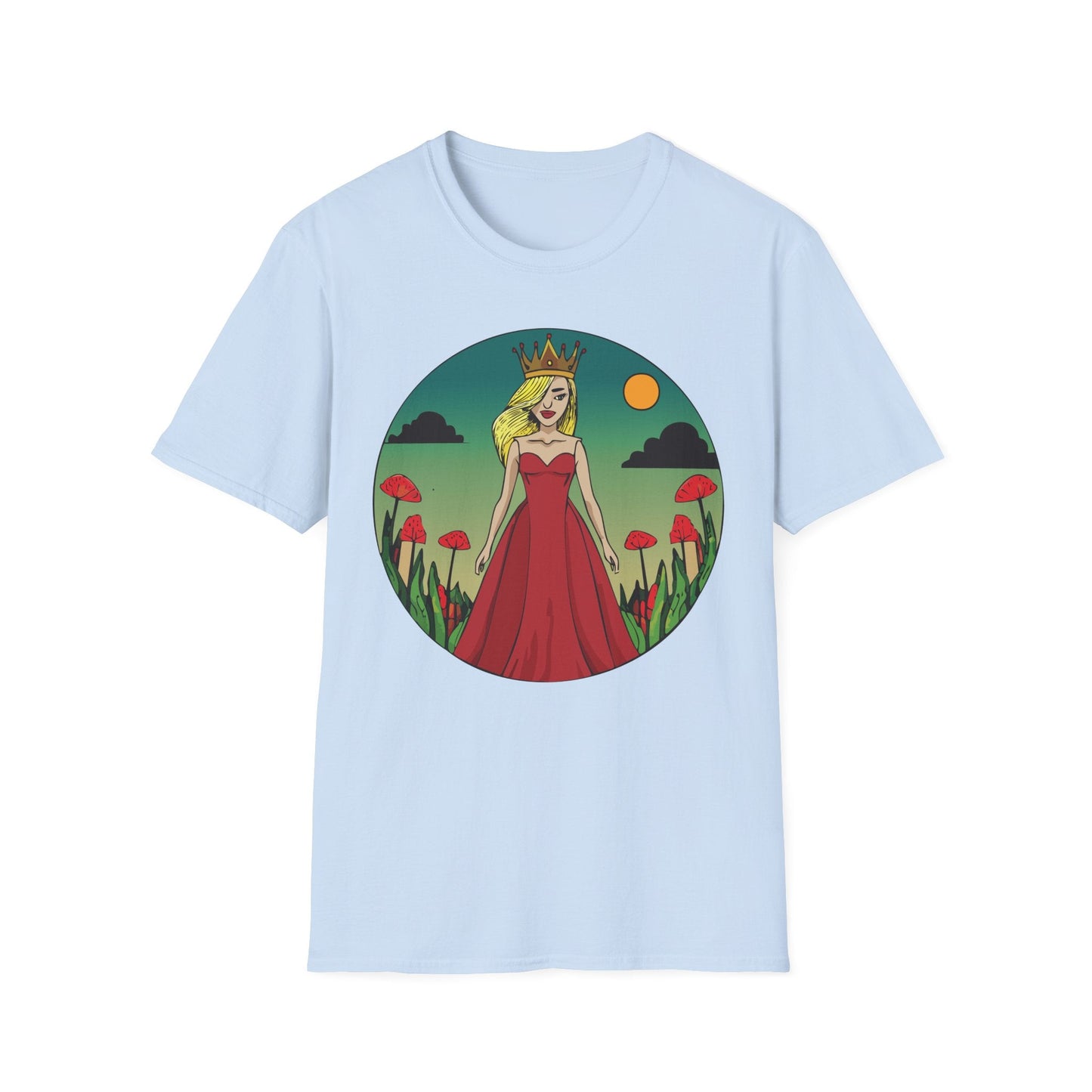 Womens Graphic T Shirt Art Design Tee Unisex Softstyle 64000 Ring Spun Cotton Daily Wear