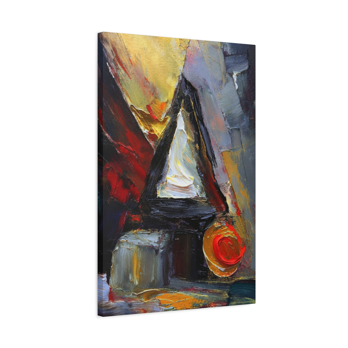 Abstract Oil Painting Print Canvas 20x24,20x30,24x30 24x32,24x36,30x40 32x48,36x48,40x60 Pine-Wood Inner Frame ABS-75