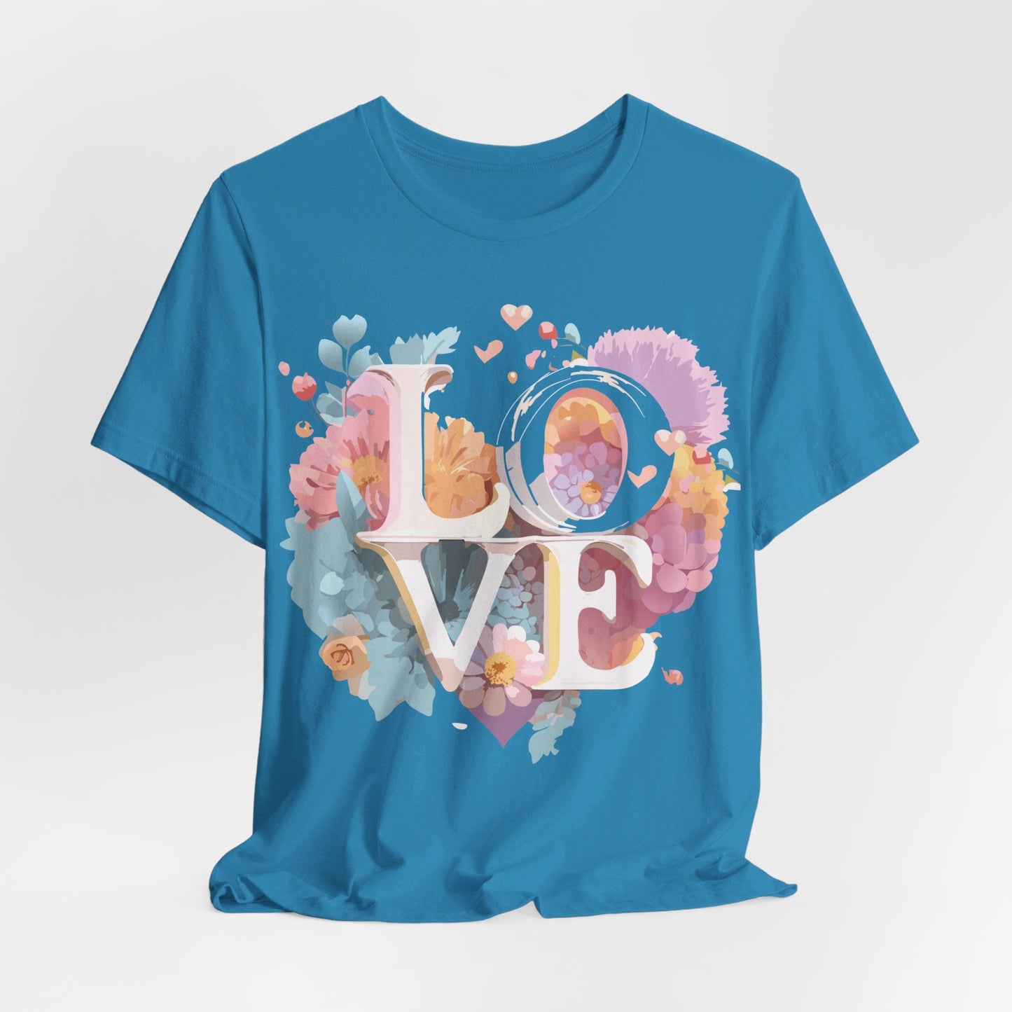 Valentine Graphic Tee Unisex Jersey Short Sleeve Art Design By Adelpha Vintage Artwork