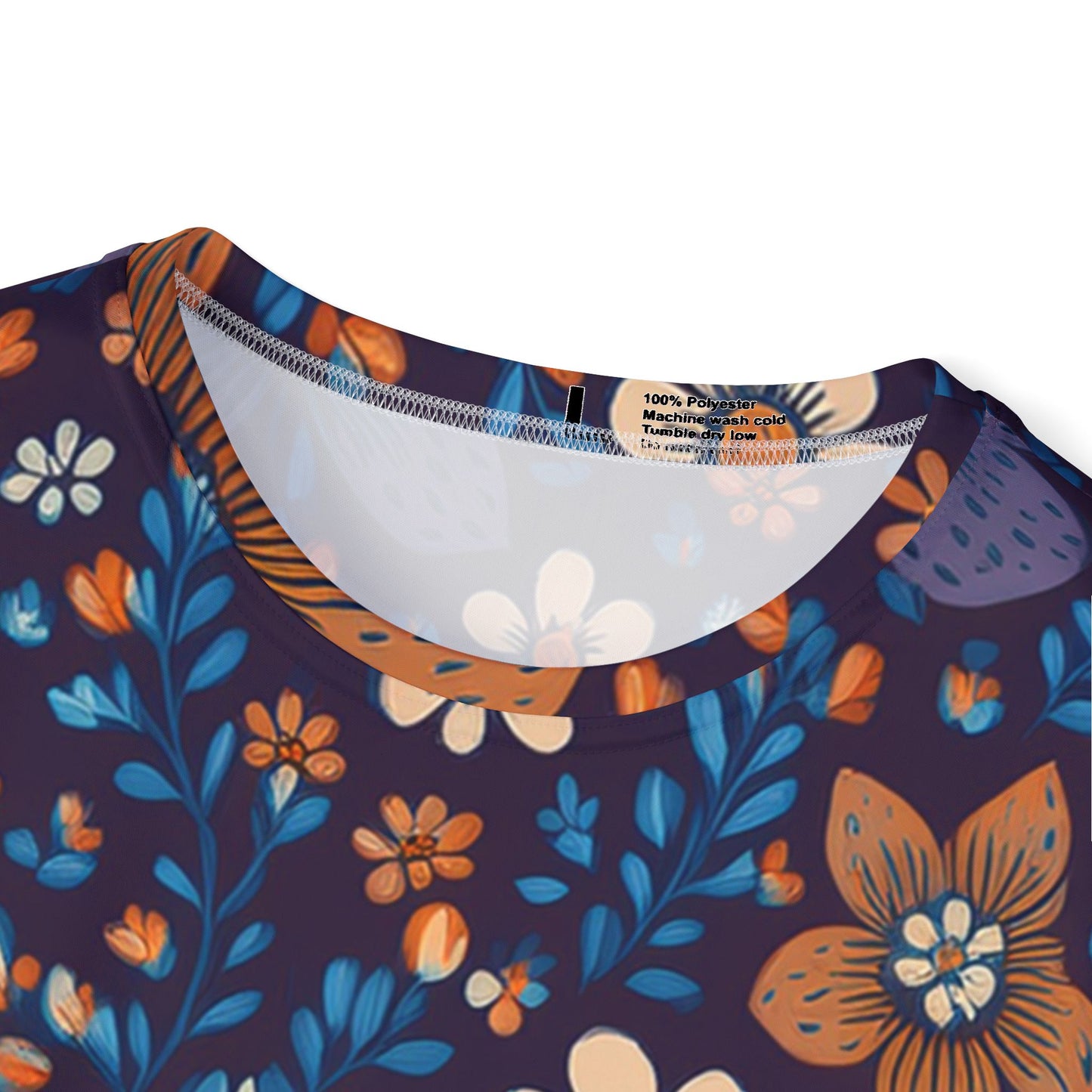 Unisex Floral Shirt, Floral Tee Shirt, Floral T-Shirt, T Shirt with Flowers 6