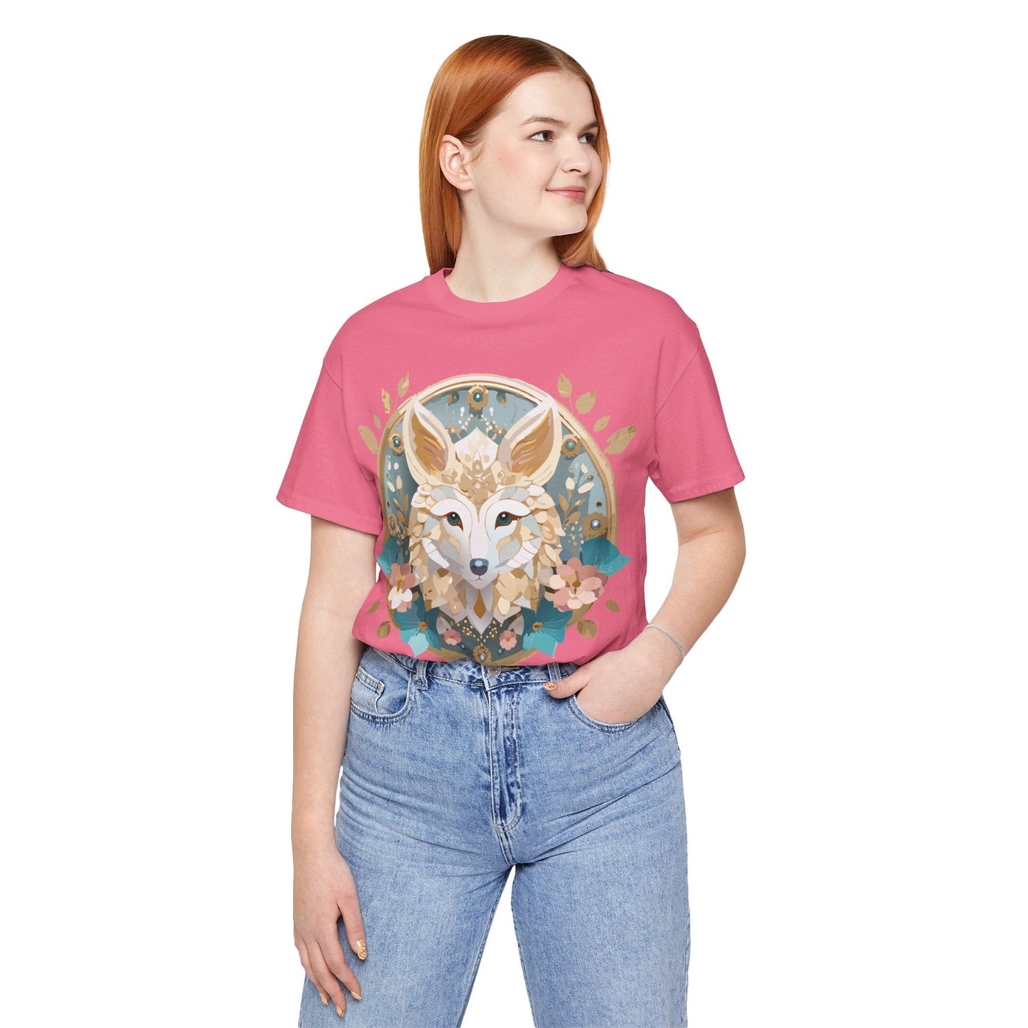 Adelpha Medallion Graphic Tee Unisex Short Sleeve Jersey Shirt With Vintage Artwork