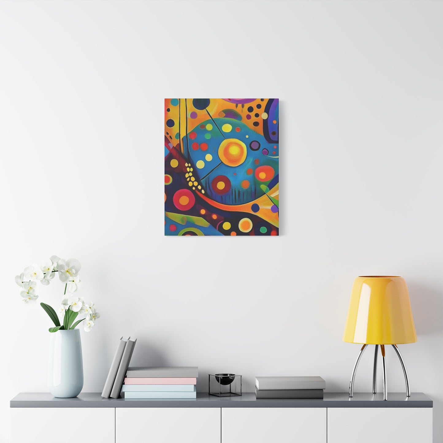 Abstract Oil Painting Print Canvas 20x24,20x30,24x30 24x32,24x36,30x40 32x48,36x48,40x60 Pine-Wood Inner Frame ABS-124