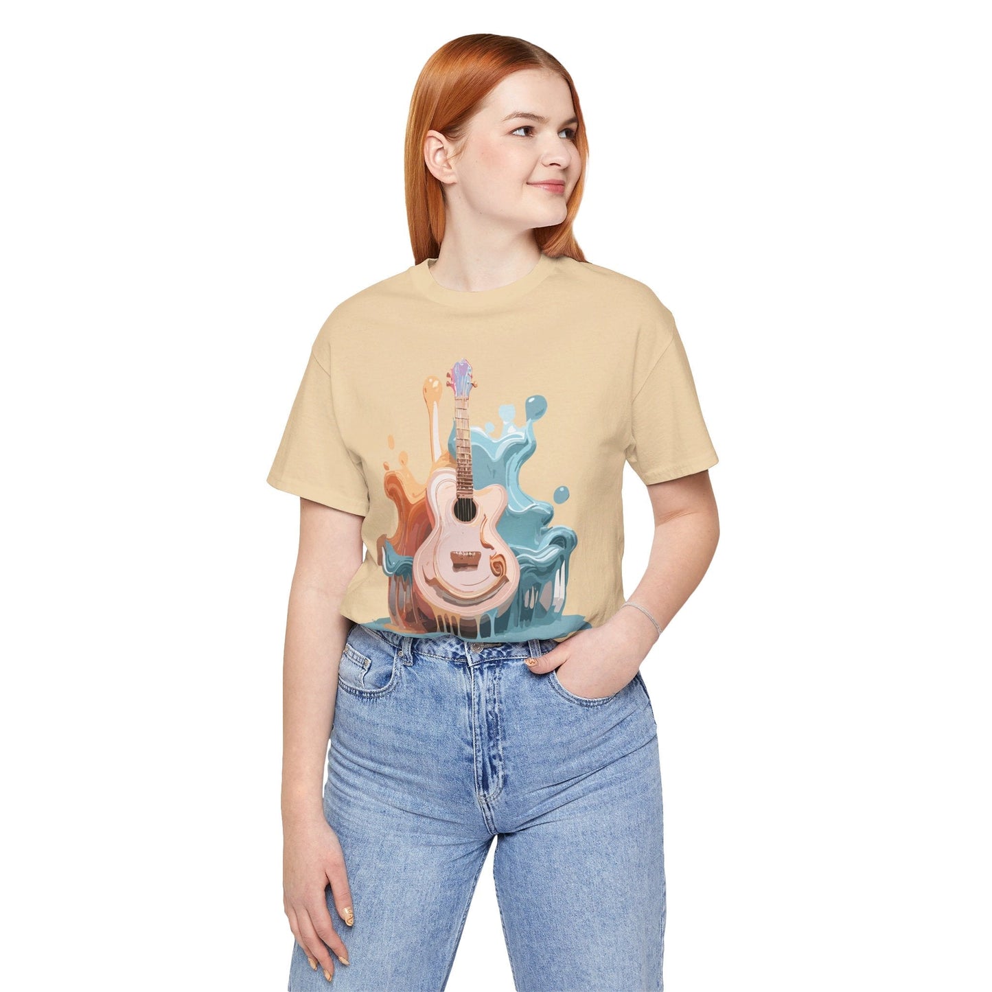 Music Graphic T Shirt Unisex Jersey Short Sleeve Adelpha Art Design Tee Vintage Inspired Artwork