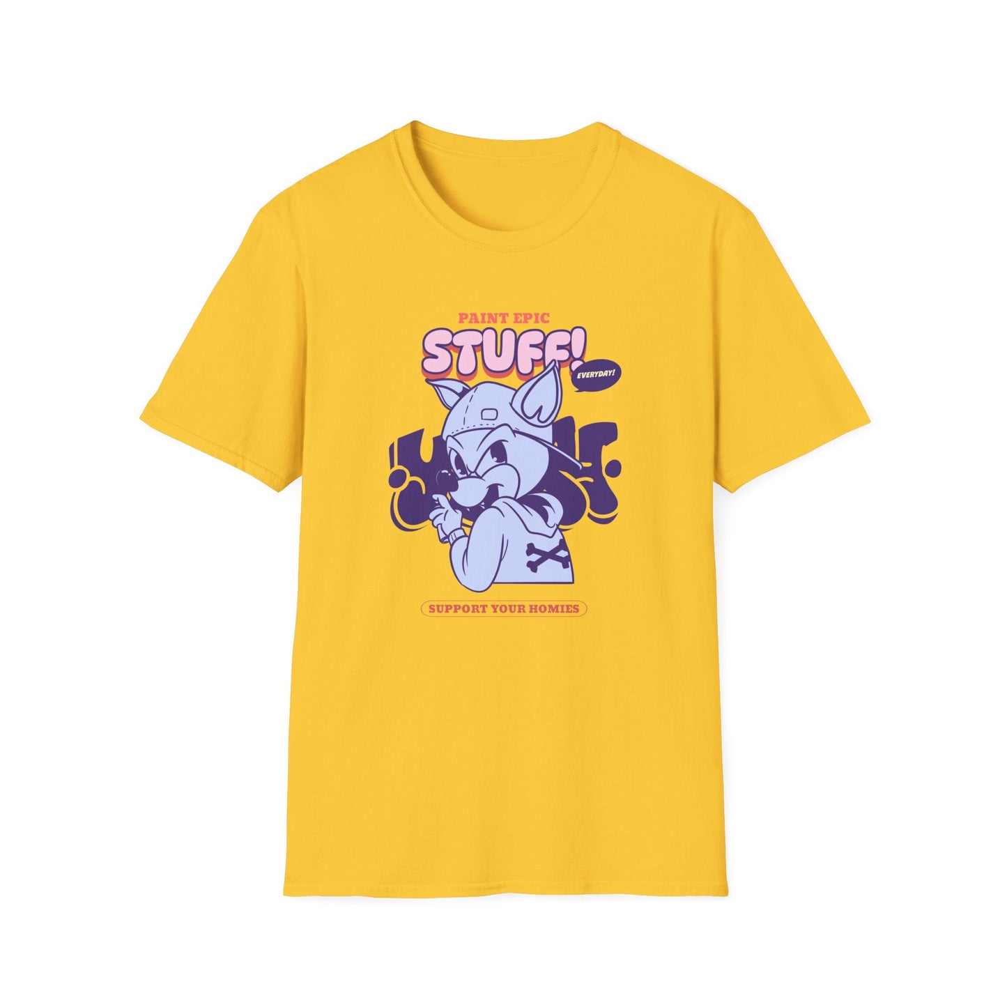 Funny Animals Shirts Unisex Graphic Tee Soft Cotton Gildan Softstyle 64000 Comfortable Everyday Wear