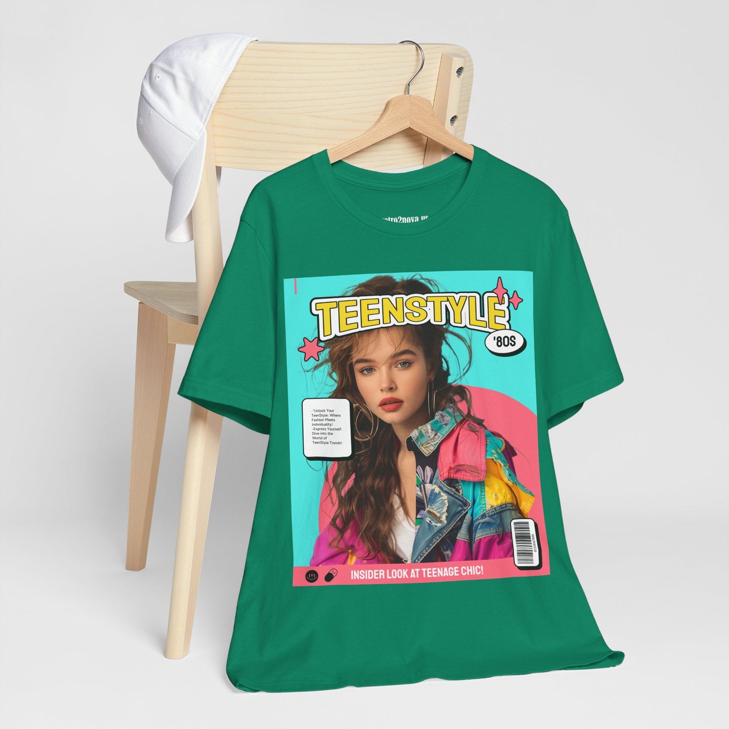 Magazine Cover Shirt Unisex Jersey Short Sleeve Tee Lightweight Breathable Fabric