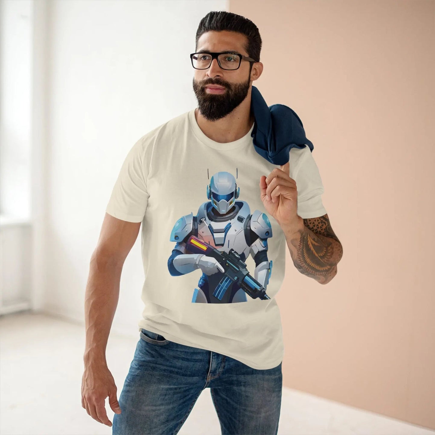 Robocop Graphic Unisex 100 Cotton Staple Tee 12