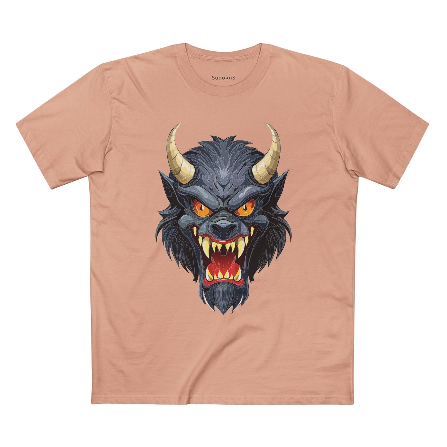 Cartoon Monsters Graphic Unisex 100 Cotton Staple Tee 6