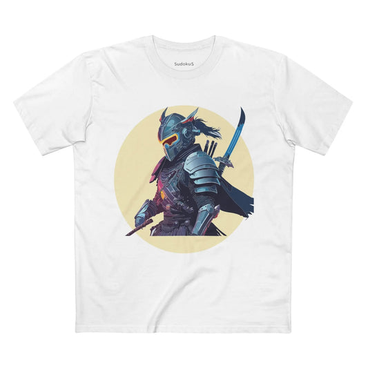 Samurai Graphic Unisex 100 Cotton Staple Tee 4