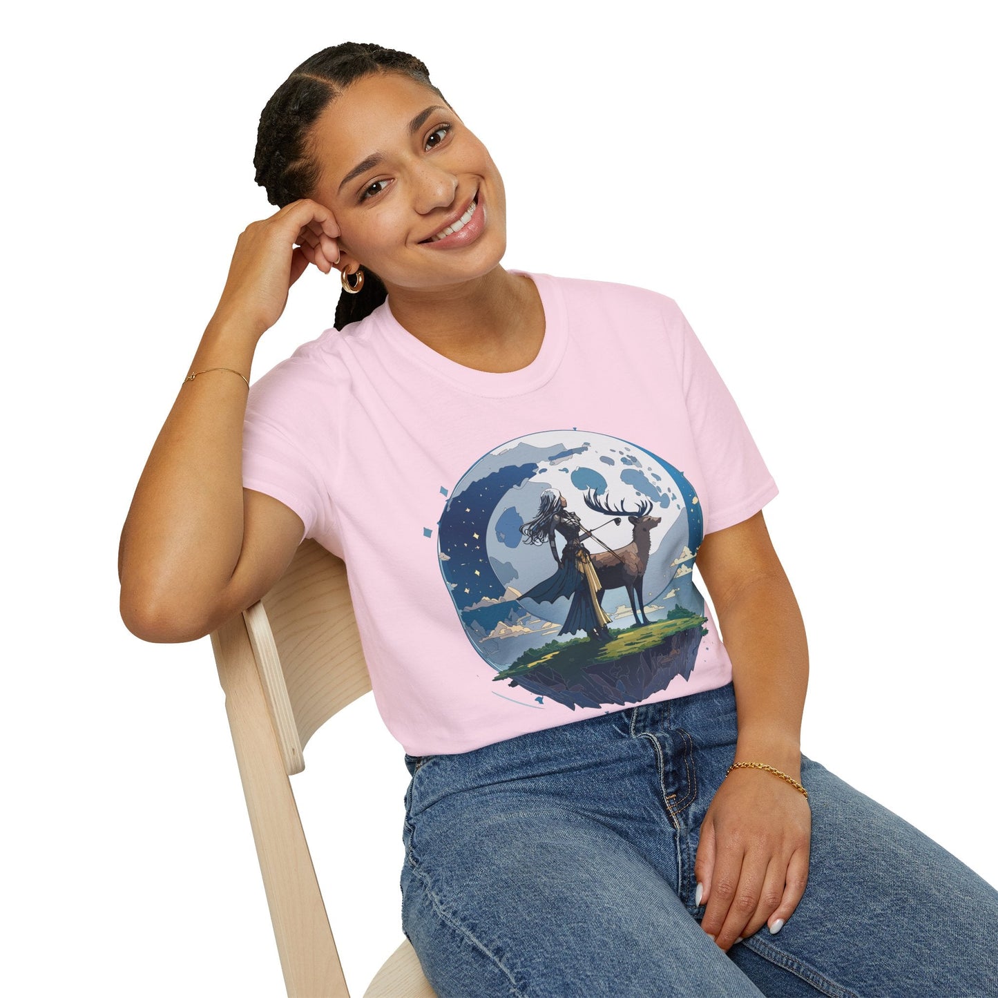 Women Graphic T Shirts Art Design Shirt Unisex Softstyle Gildan 64000 Tee Cotton Everyday Comfort