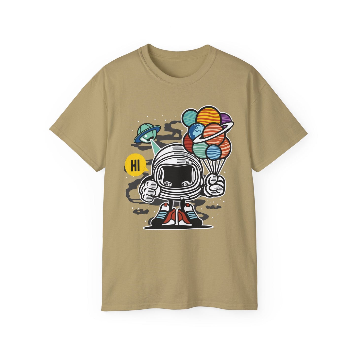 Astronaut Graphic Unisex 100 Cotton Tee 2