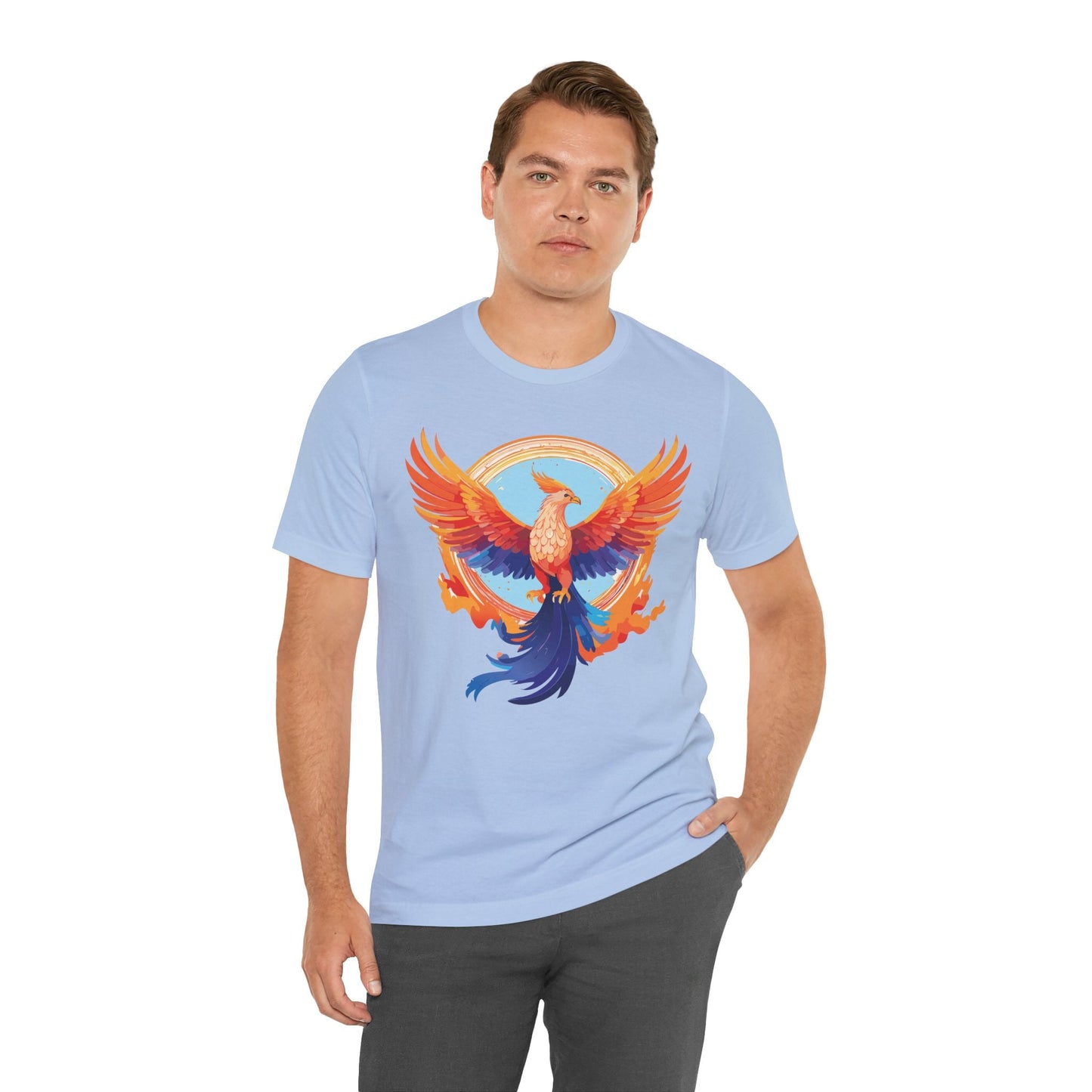 Unisex Animal Shirt With Art Design Wild Animals Tee Short Sleeve Comfort Fit Everyday Wear