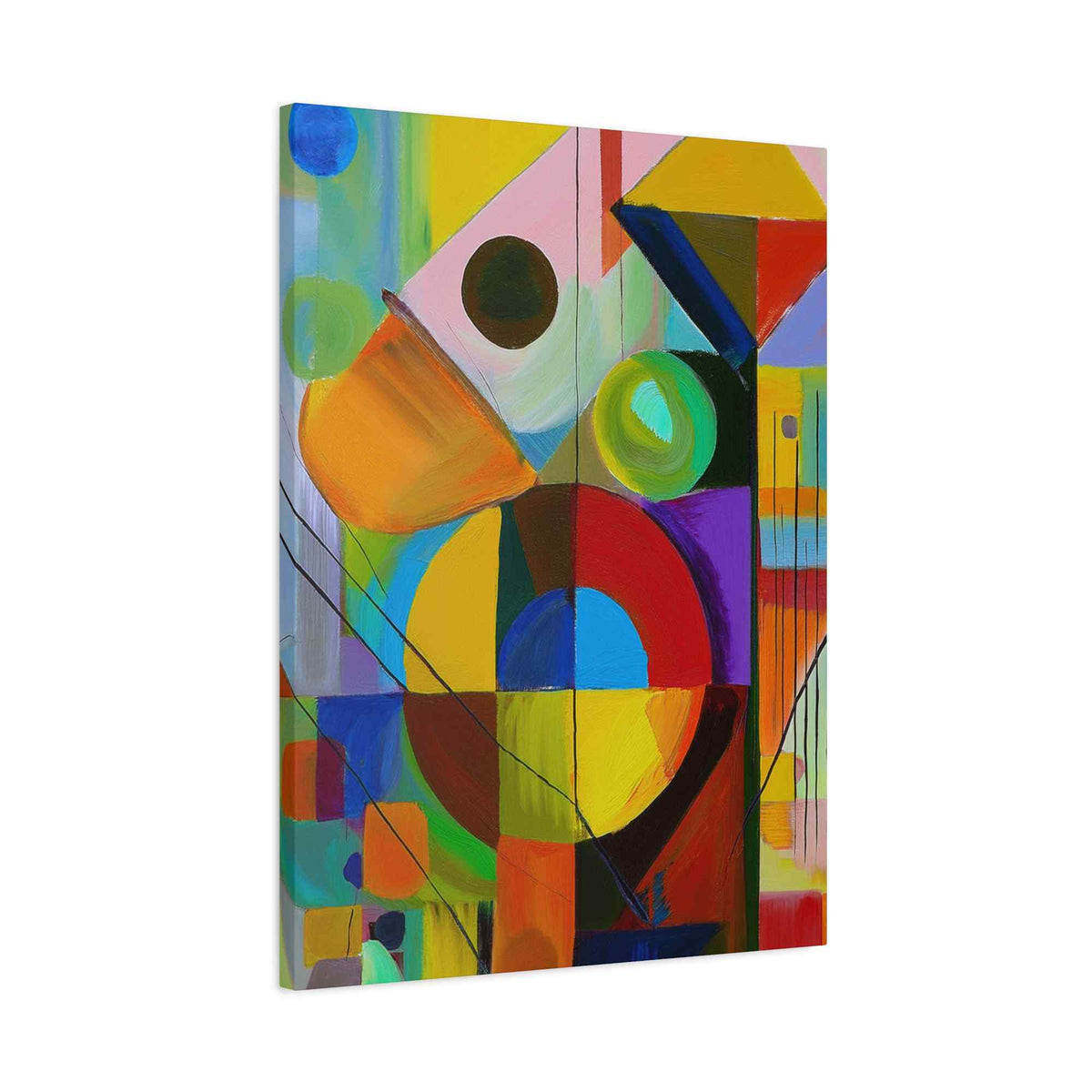 Abstract Painting Print Canvas 20x24,20x30,20x60,24x30,24x32,24x36,30x40,32x48,36x48,40x60 Pine-Wood Inner Frame ABS-1