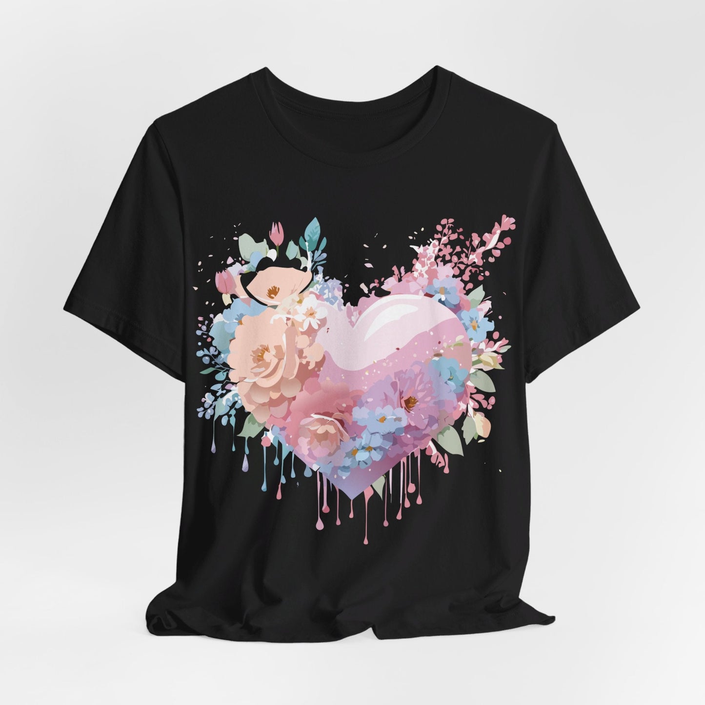 Adelpha Unisex Graphic Tee Valentine Shirts Vintage Inspired Artwork Short Sleeve Jersey