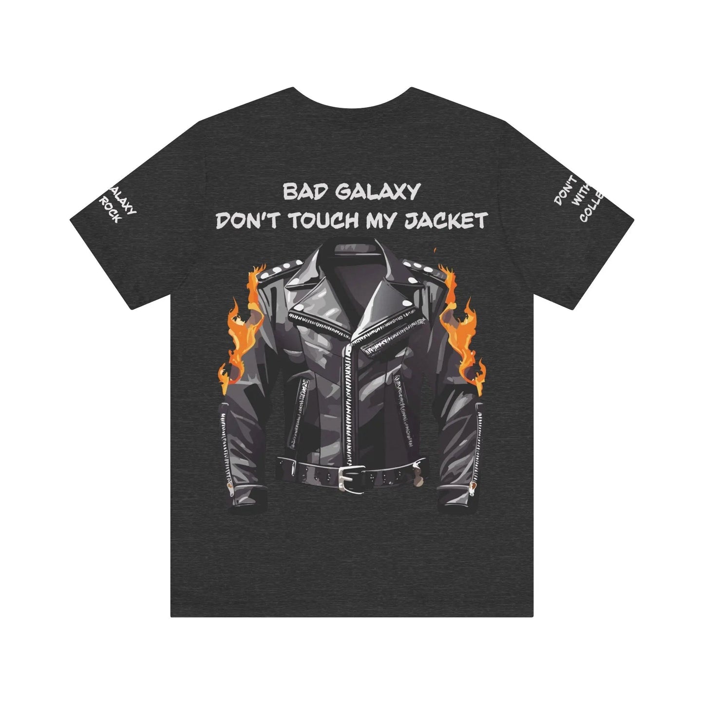 Bad Galaxy Punk Rock Tee Shirt Lightweight Fabric Made To Order 100 Percent Cotton Eco Friendly Inks